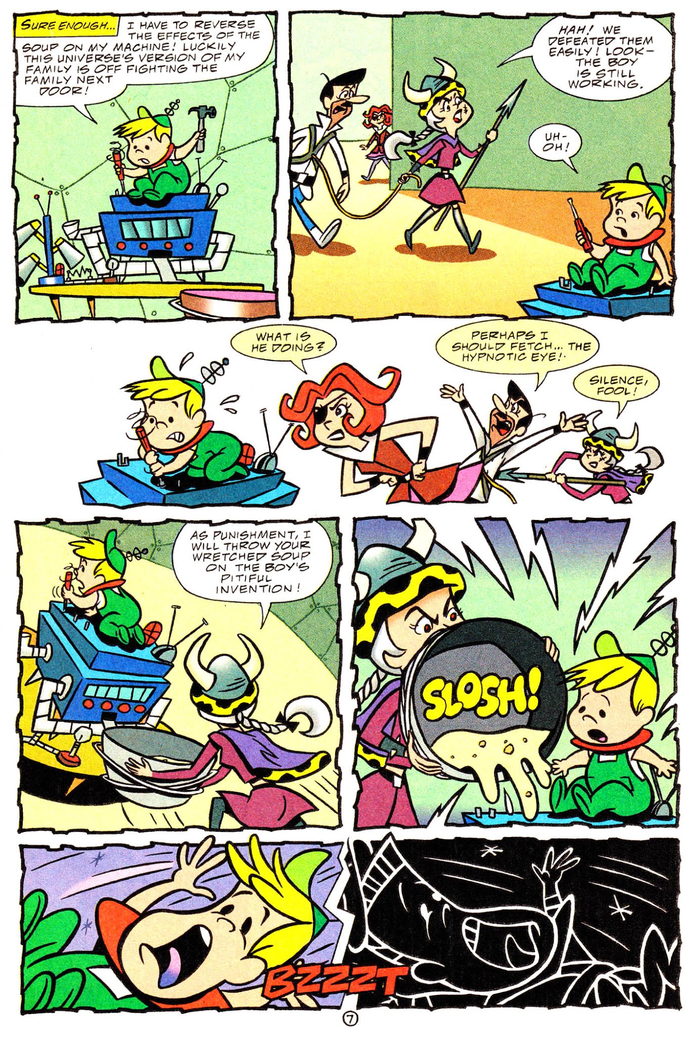 Read online The Flintstones and the Jetsons comic -  Issue #10 - 30