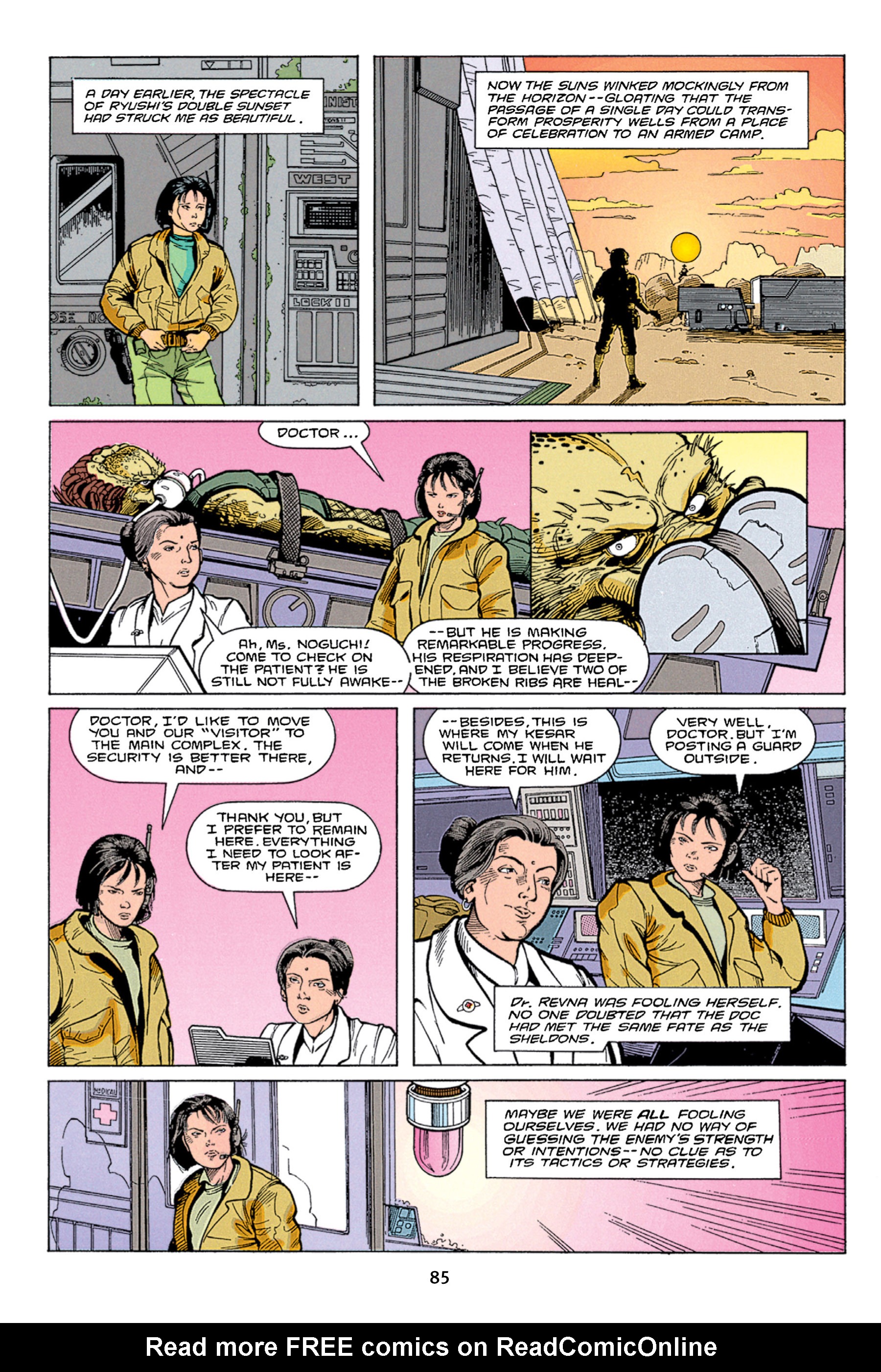 Read online Aliens vs. Predator Omnibus comic -  Issue # _TPB 1 Part 1 - 85