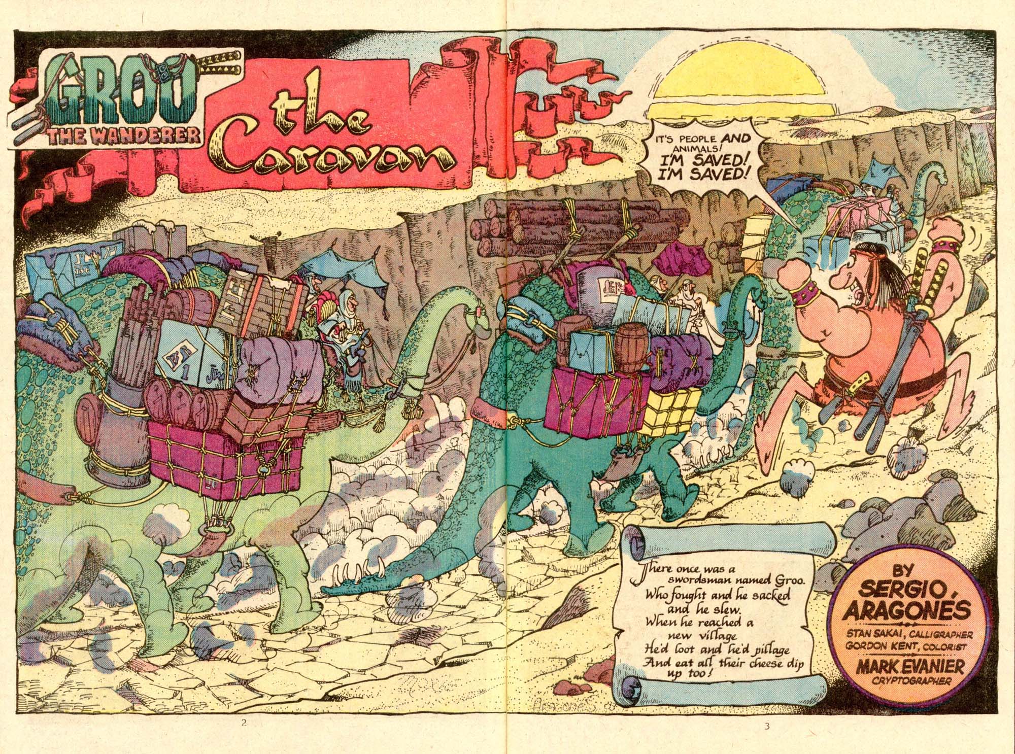 Read online Groo the Wanderer comic -  Issue #3 - 4