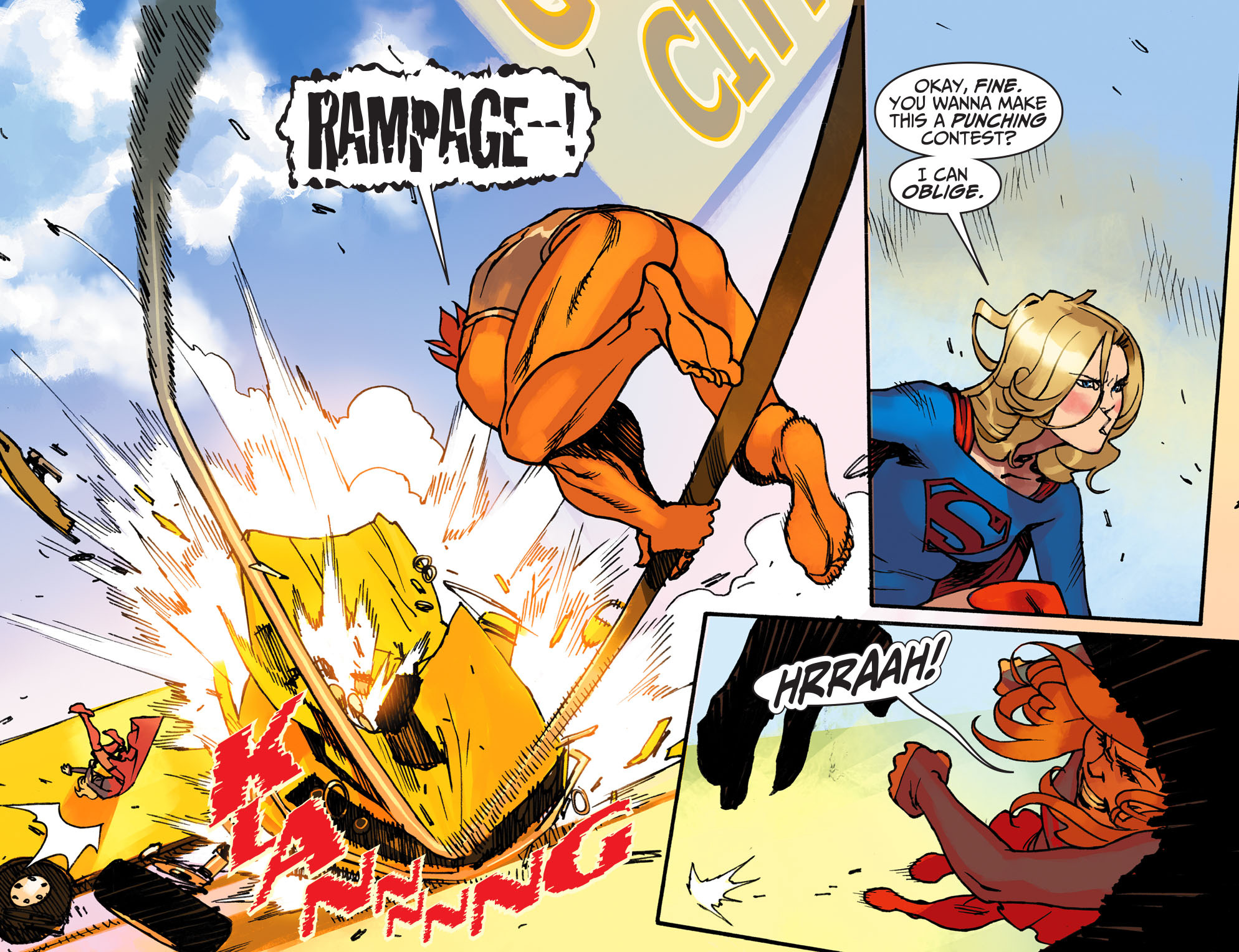 Read online Adventures of Supergirl comic -  Issue #1 - 16