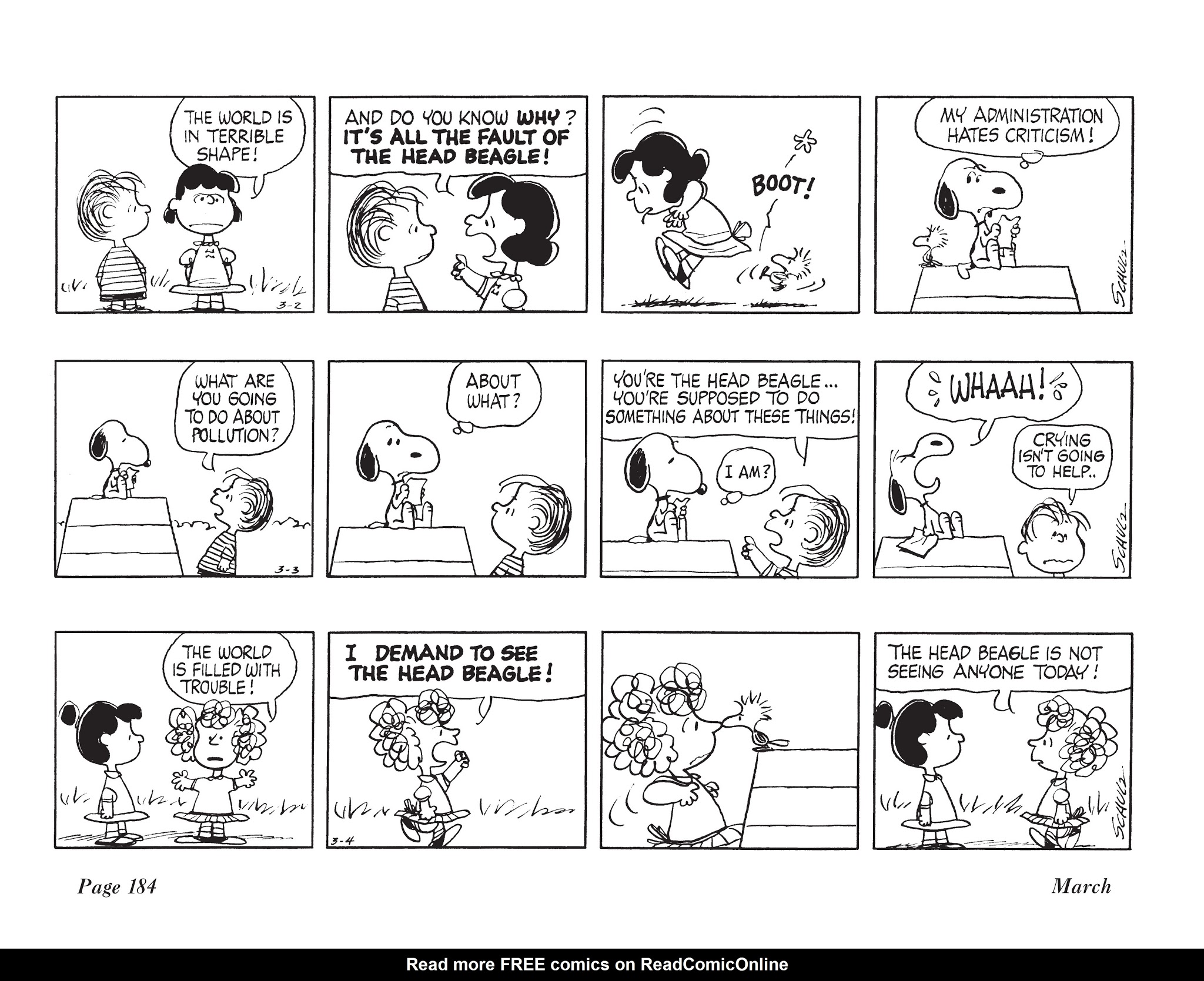 Read online The Complete Peanuts comic -  Issue # TPB 10 - 197