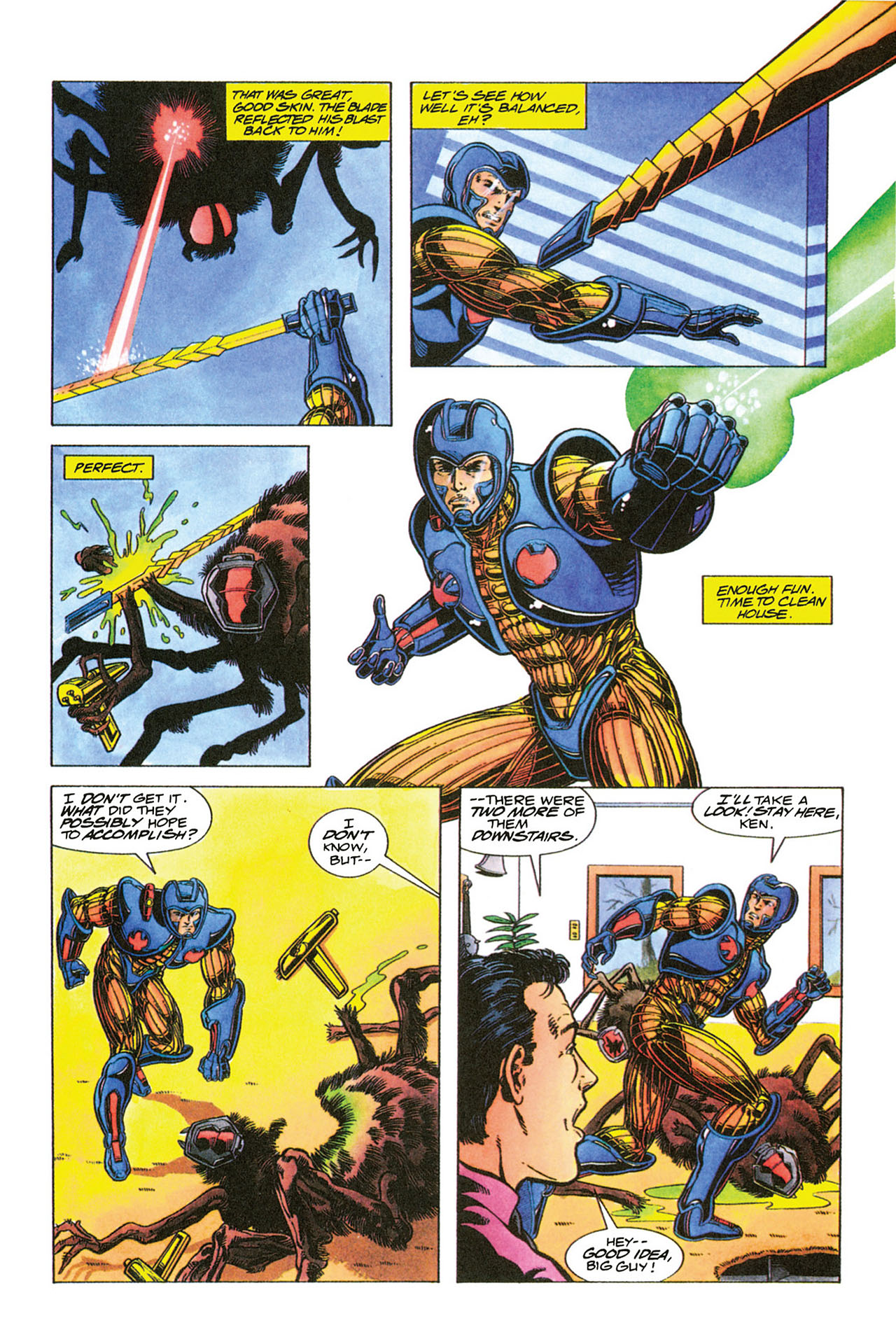 Read online X-O Manowar (1992) comic -  Issue #11 - 4