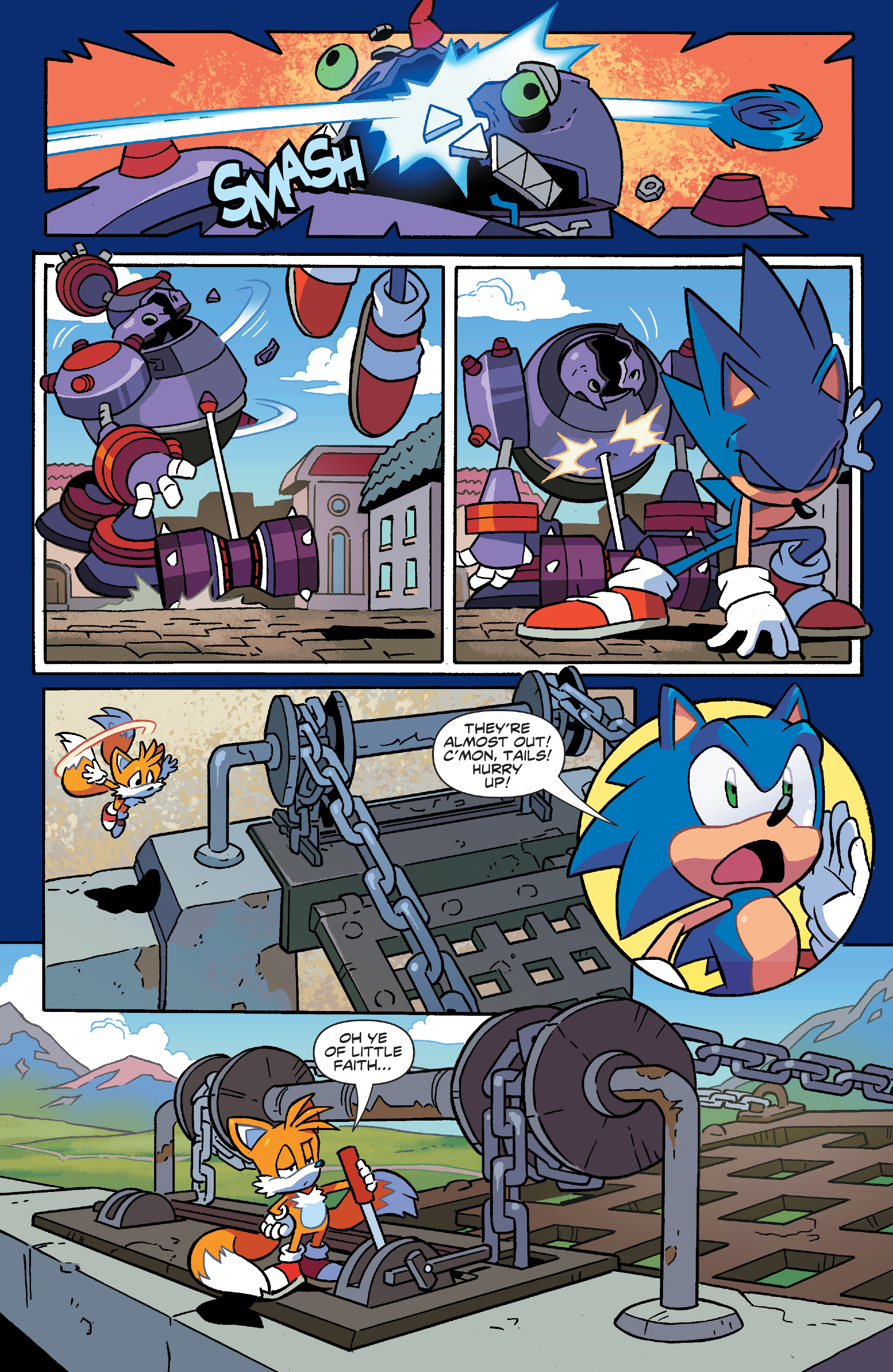 Read online Sonic the Hedgehog (2018) comic -  Issue # _5th Anniversary Edition - 17