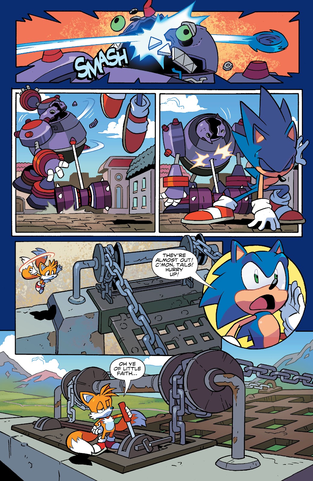 Sonic the Hedgehog (2018) issue 5th Anniversary Edition - Page 17