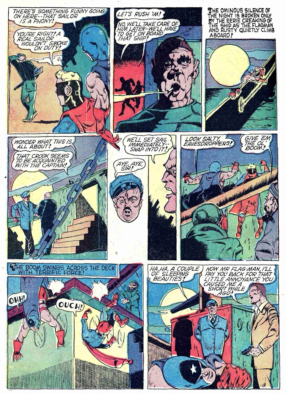 Captain Aero Comics issue 4 - Page 22