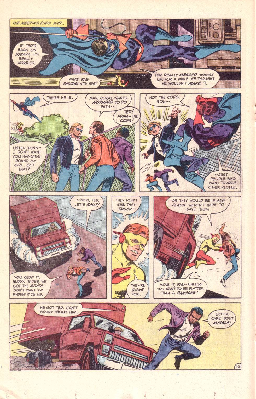 Read online The New Teen Titans (Drug Awareness Specials) comic -  Issue #1 - 18