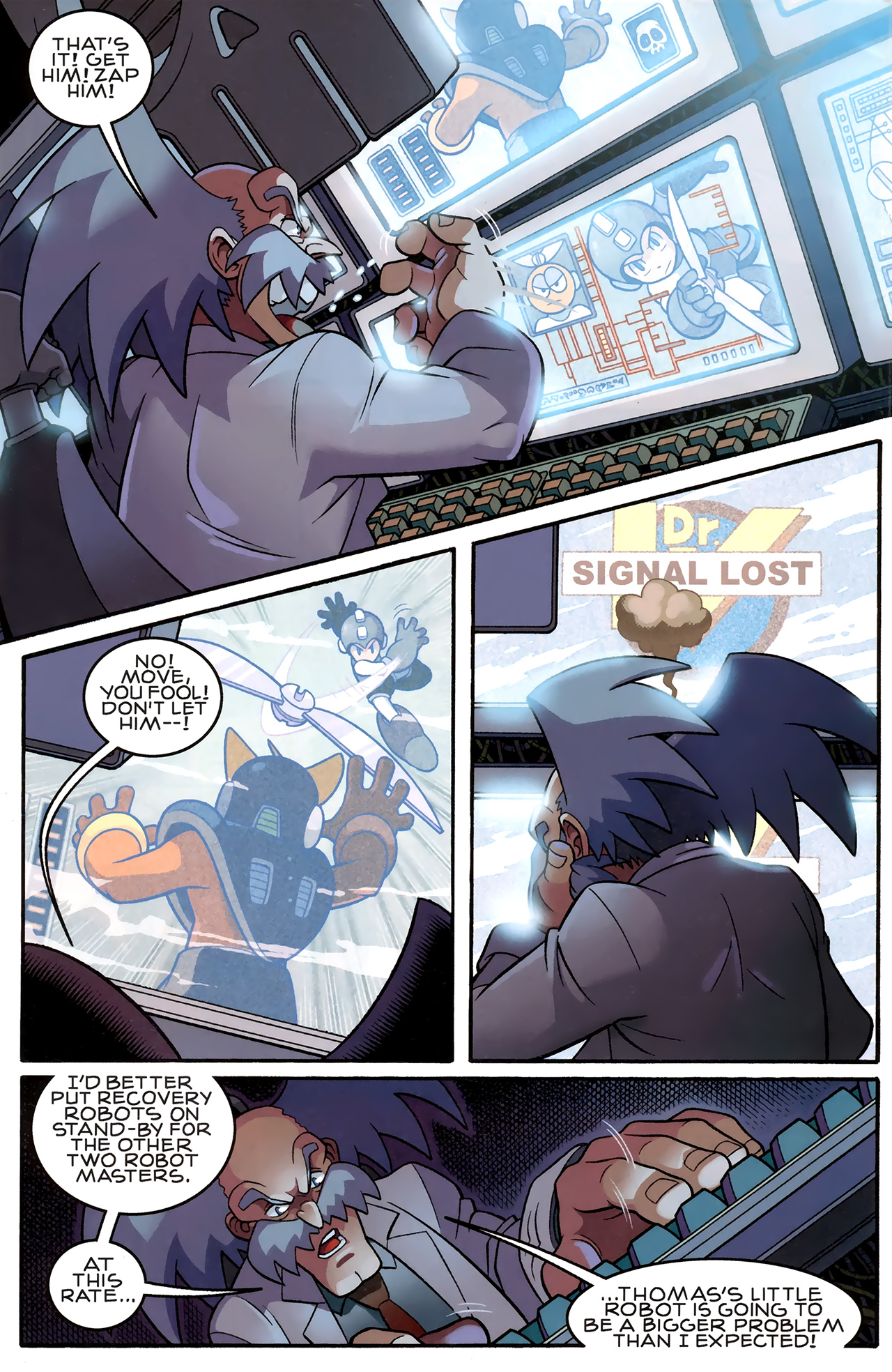 Read online Mega Man comic -  Issue #3 - 5