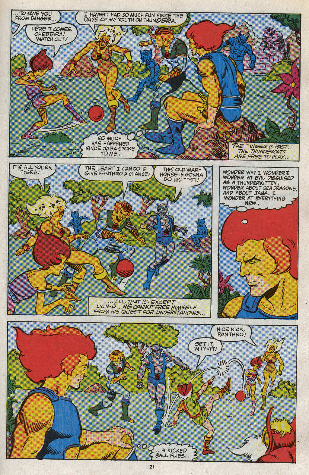 Read online ThunderCats (1985) comic -  Issue #22 - 32