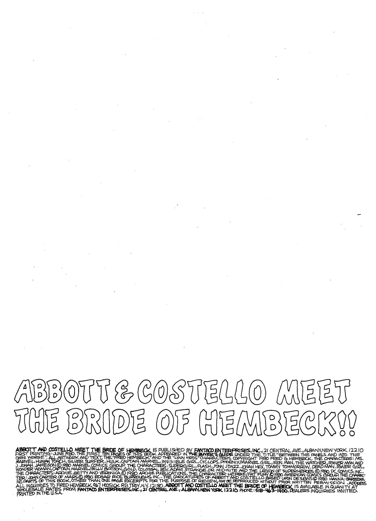 Read online The Nearly Complete Essential Hembeck Archives Omnibus comic -  Issue # TPB (Part 2) - 30