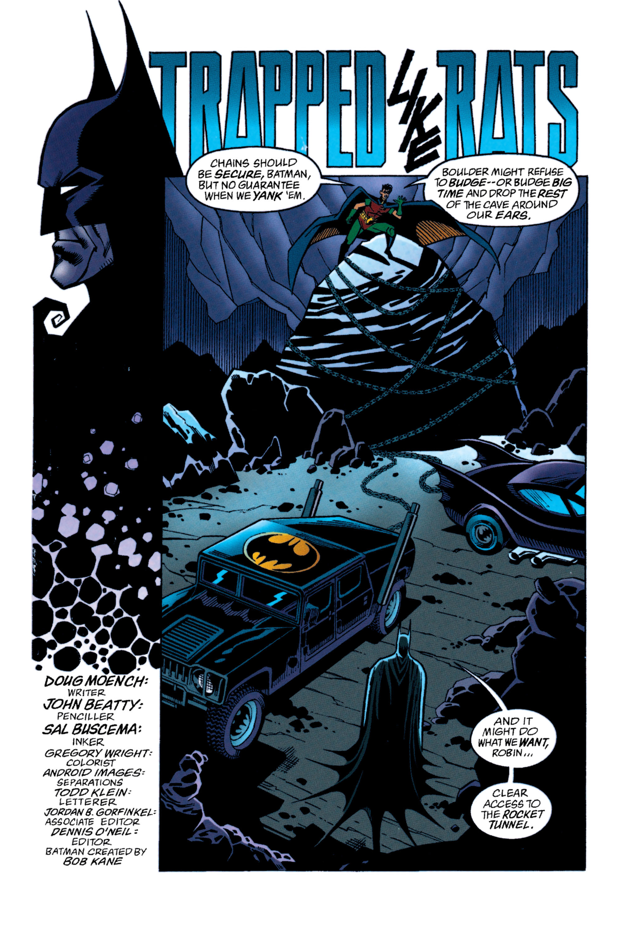 Read online Batman (1940) comic -  Issue #555 - 2