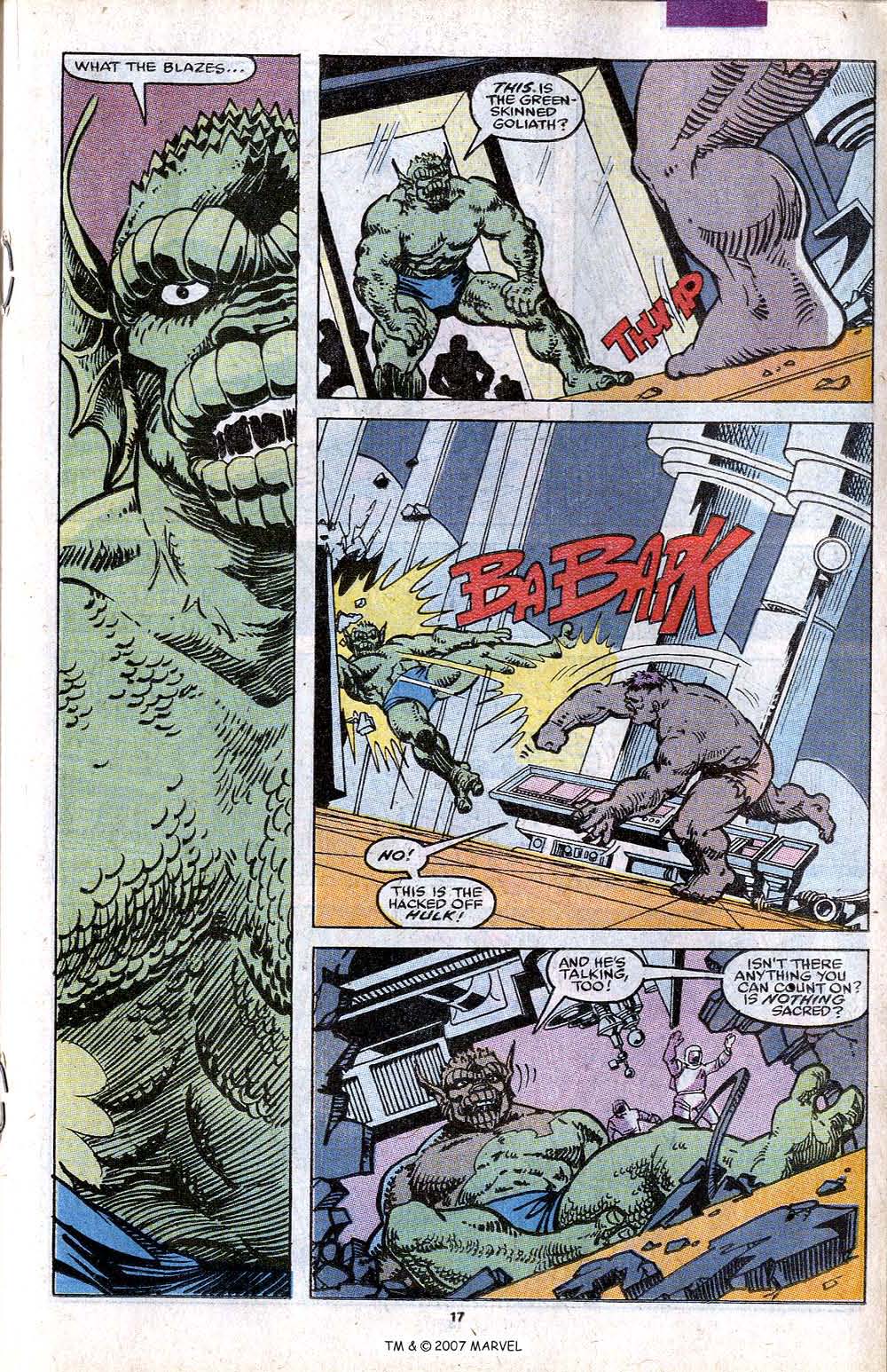Read online The Incredible Hulk (1968) comic -  Issue #364 - 19