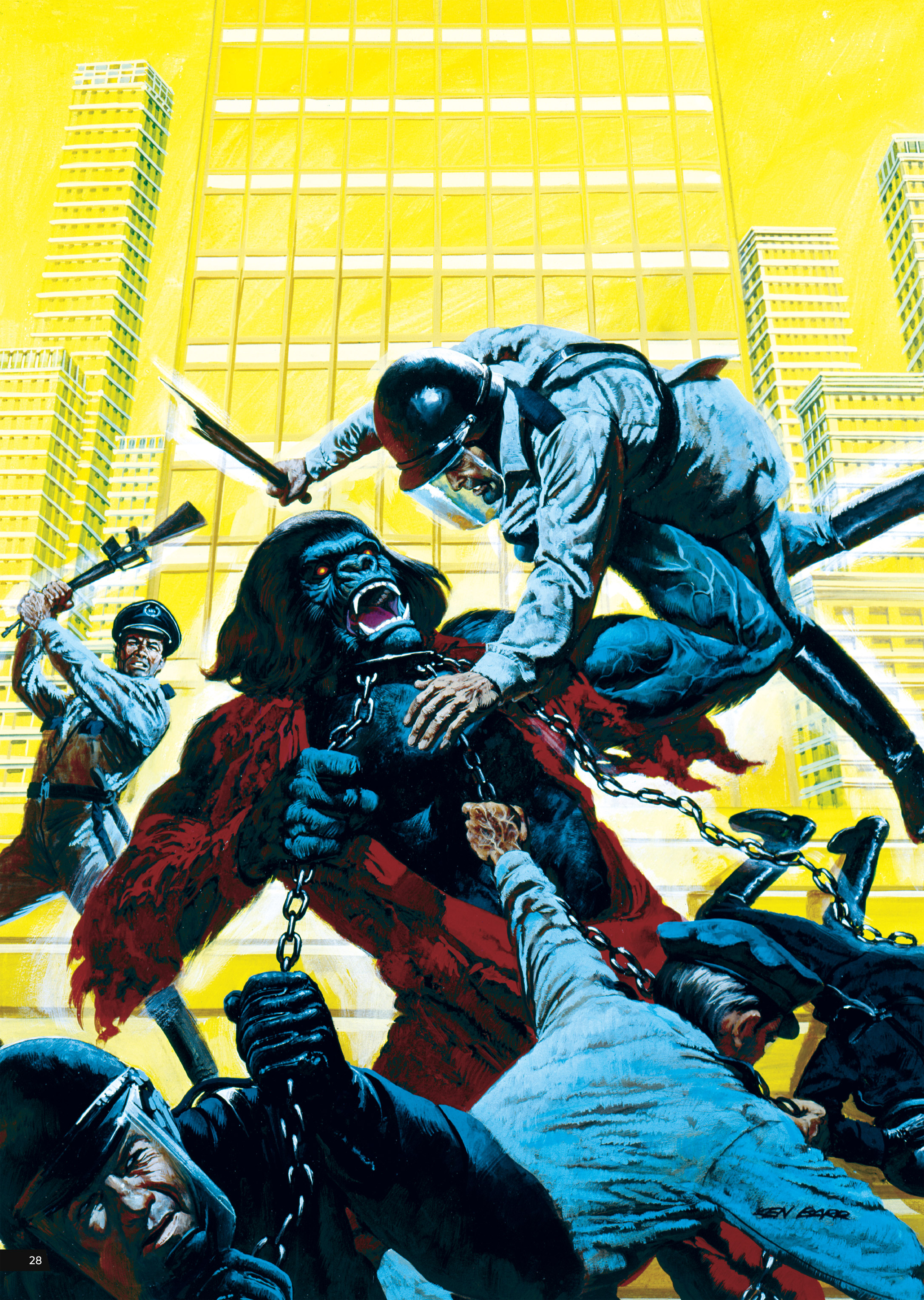 Read online Planet of the Apes Artist Tribute comic -  Issue # TPB - 28