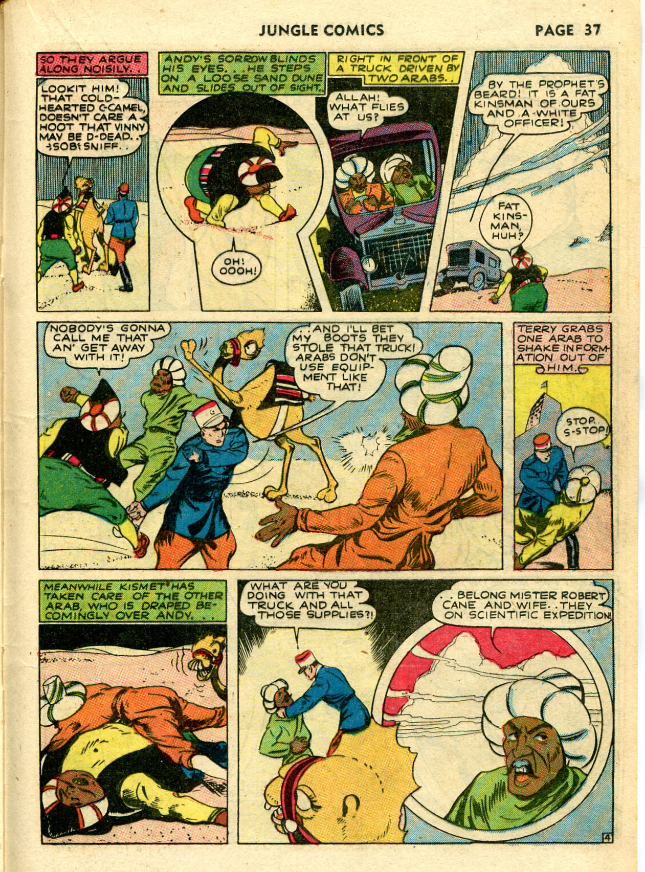 Read online Jungle Comics comic -  Issue #26 - 39