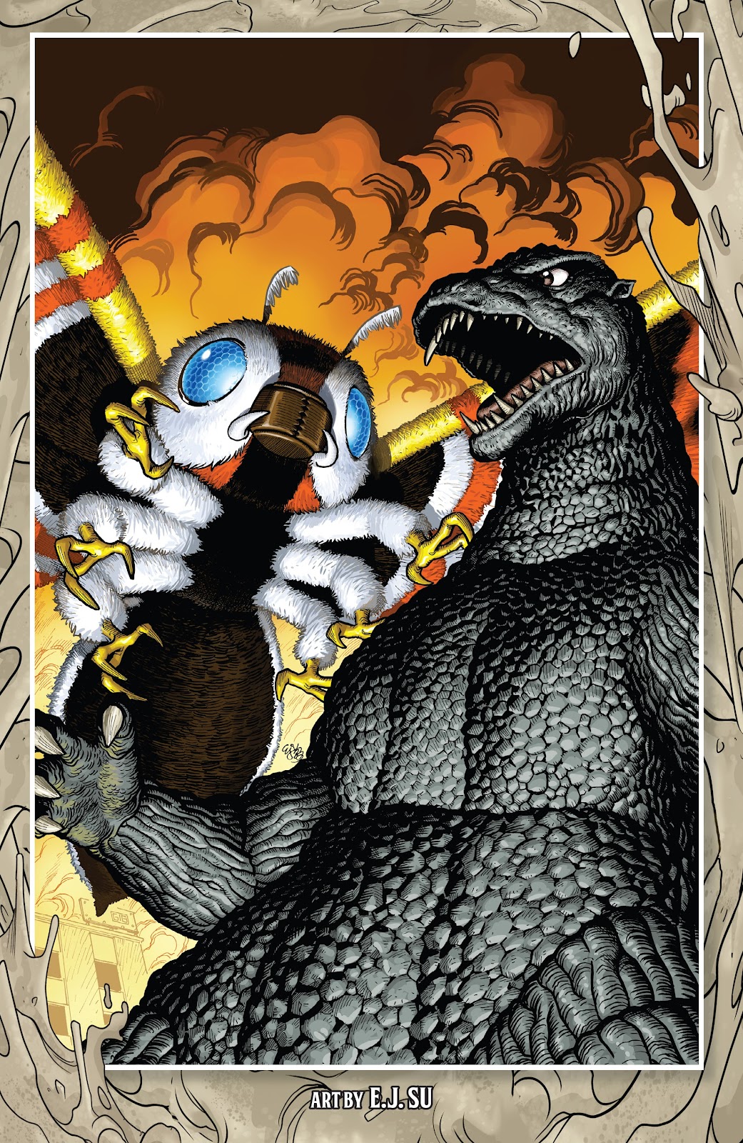 Godzilla Rivals issue Vs. Mothra - Page 44