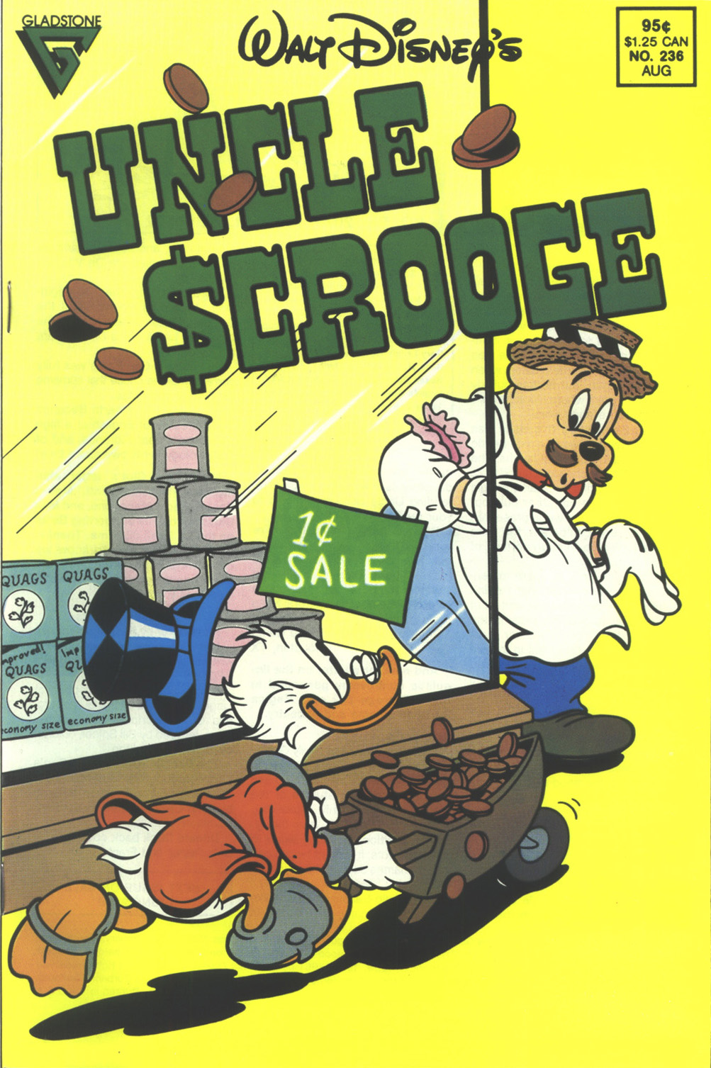 Read online Uncle Scrooge (1953) comic -  Issue #236 - 1