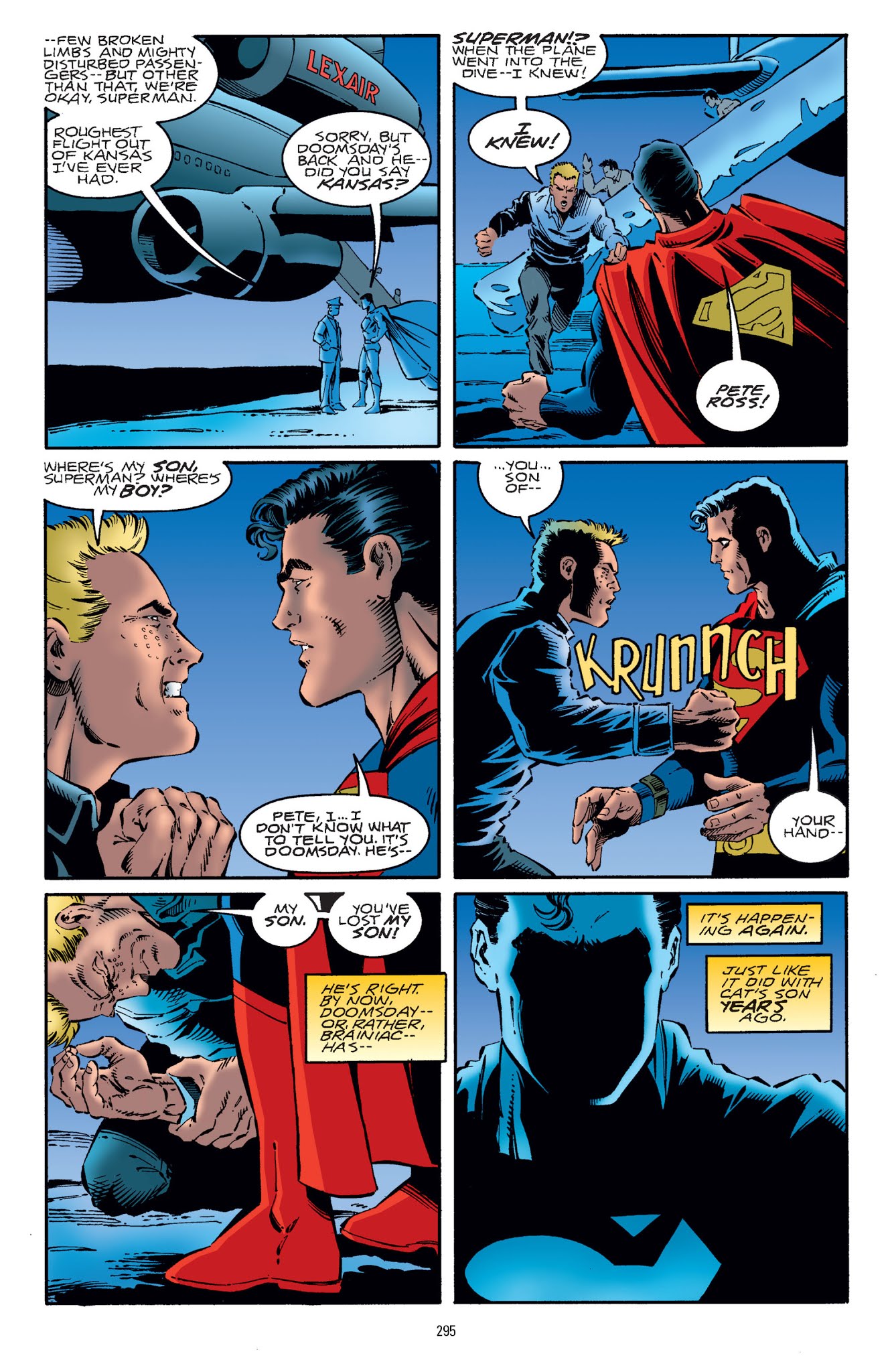 Read online Superman: Doomsday comic -  Issue # TPB - 282