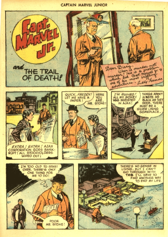 Read online Captain Marvel, Jr. comic -  Issue #39 - 17