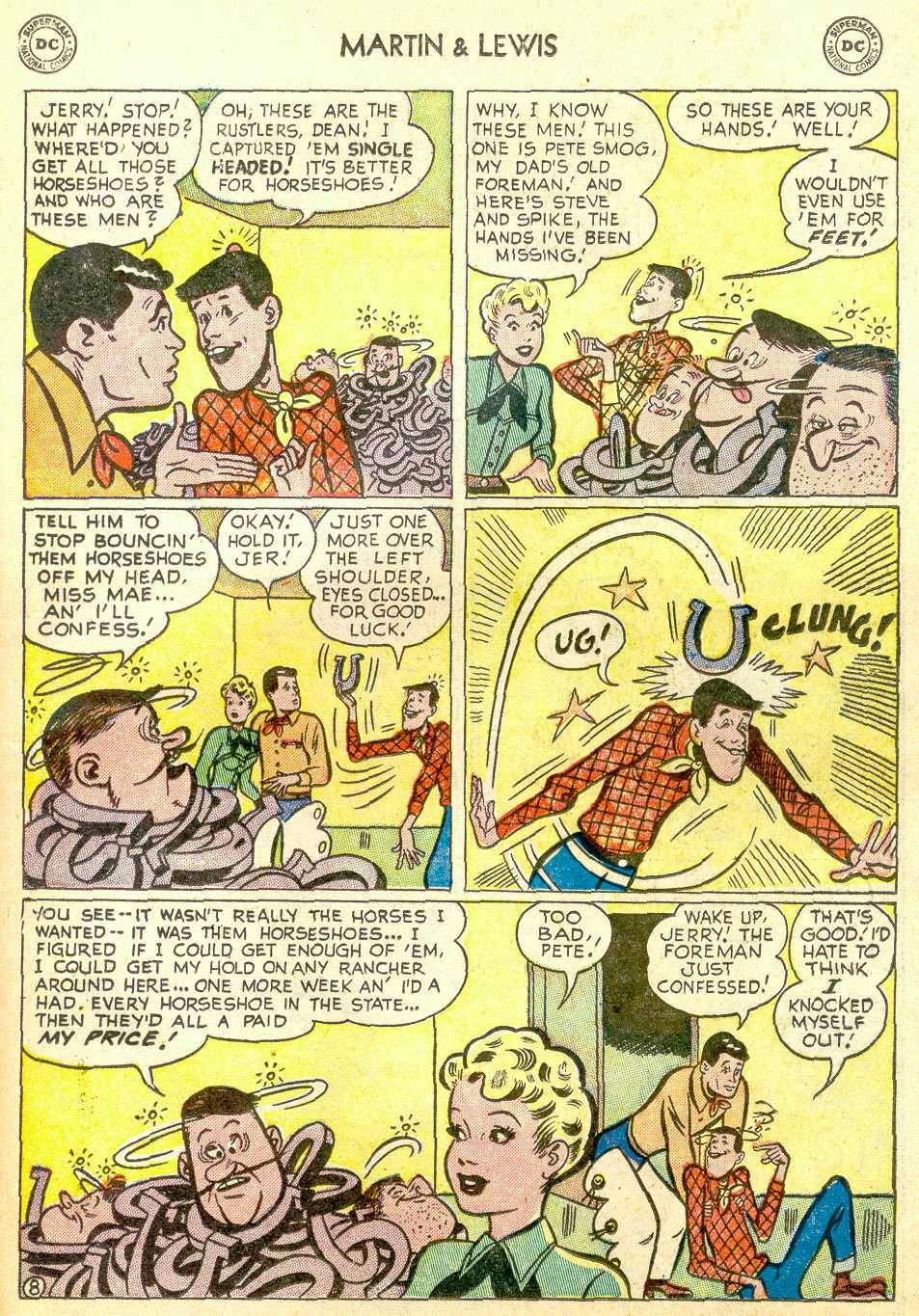 Read online The Adventures of Dean Martin and Jerry Lewis comic -  Issue #6 - 31