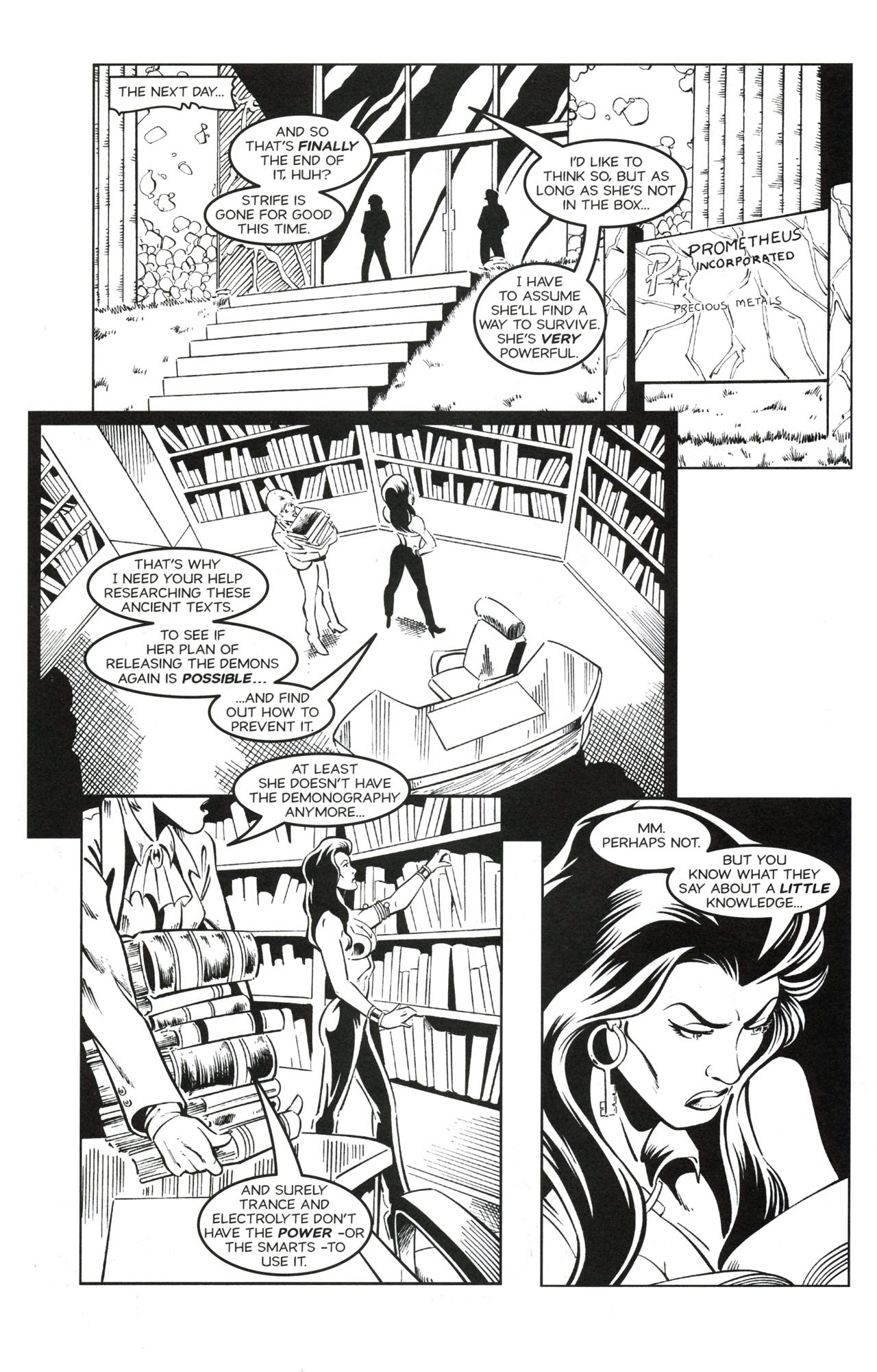 Read online Pandora: Demonography comic -  Issue #3 - 21