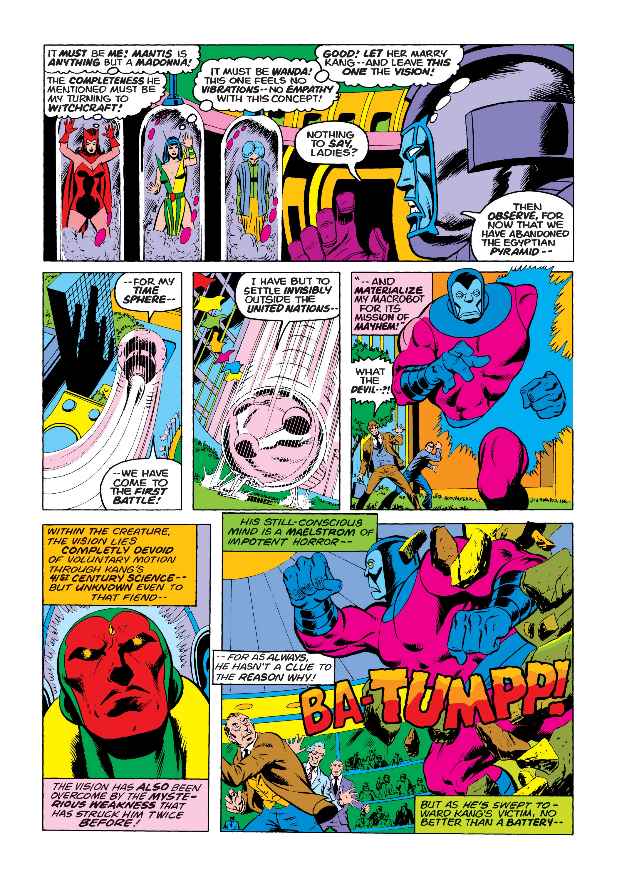 Read online Marvel Masterworks: The Avengers comic -  Issue # TPB 14 (Part 1) - 33