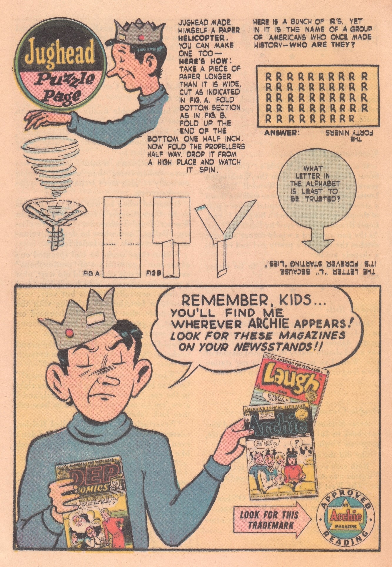 Read online Archie's Pal Jughead comic -  Issue #3 - 24