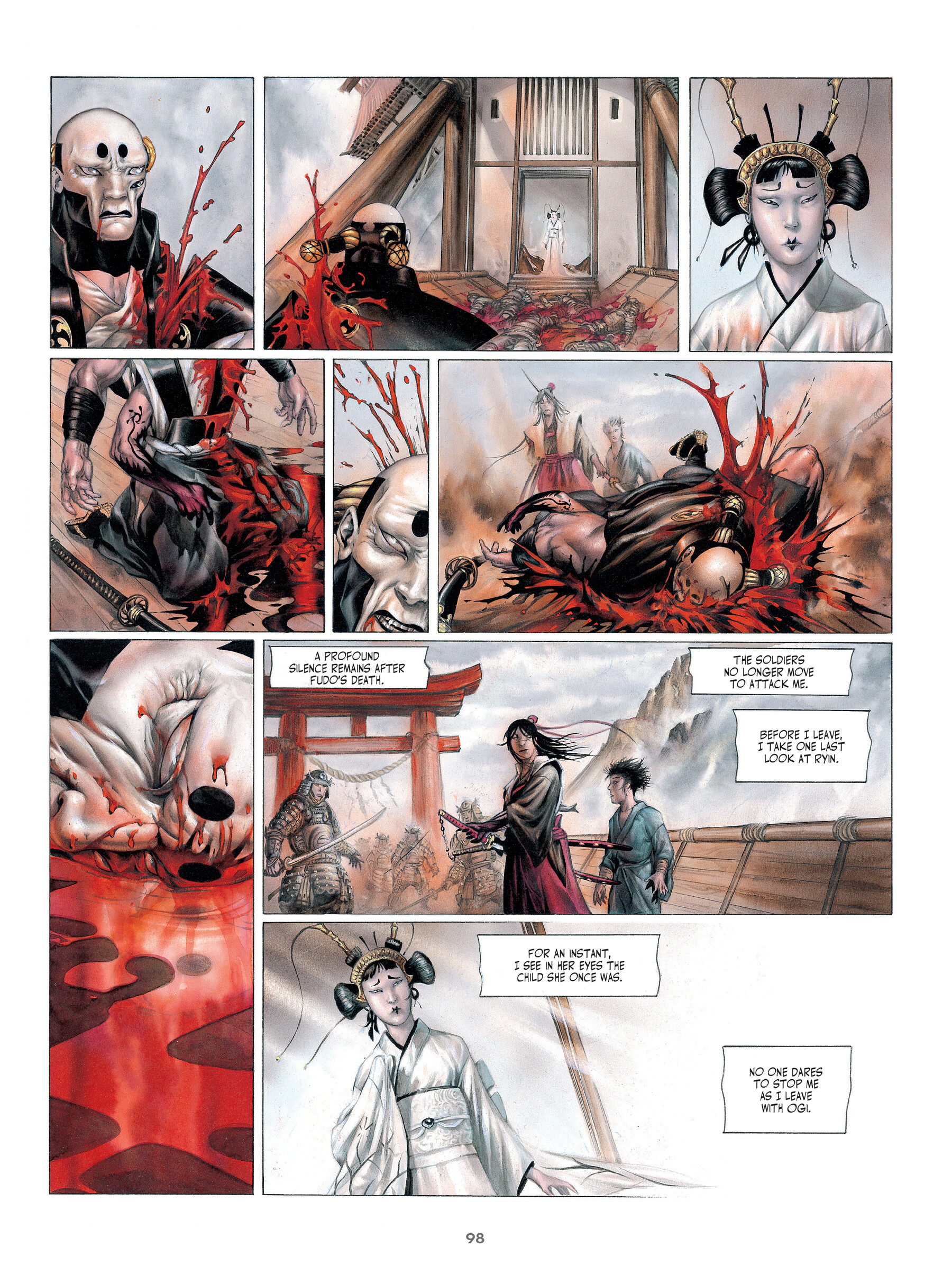 Read online Legends of the Pierced Veil: The Scarlet Blades comic -  Issue # TPB (Part 1) - 98