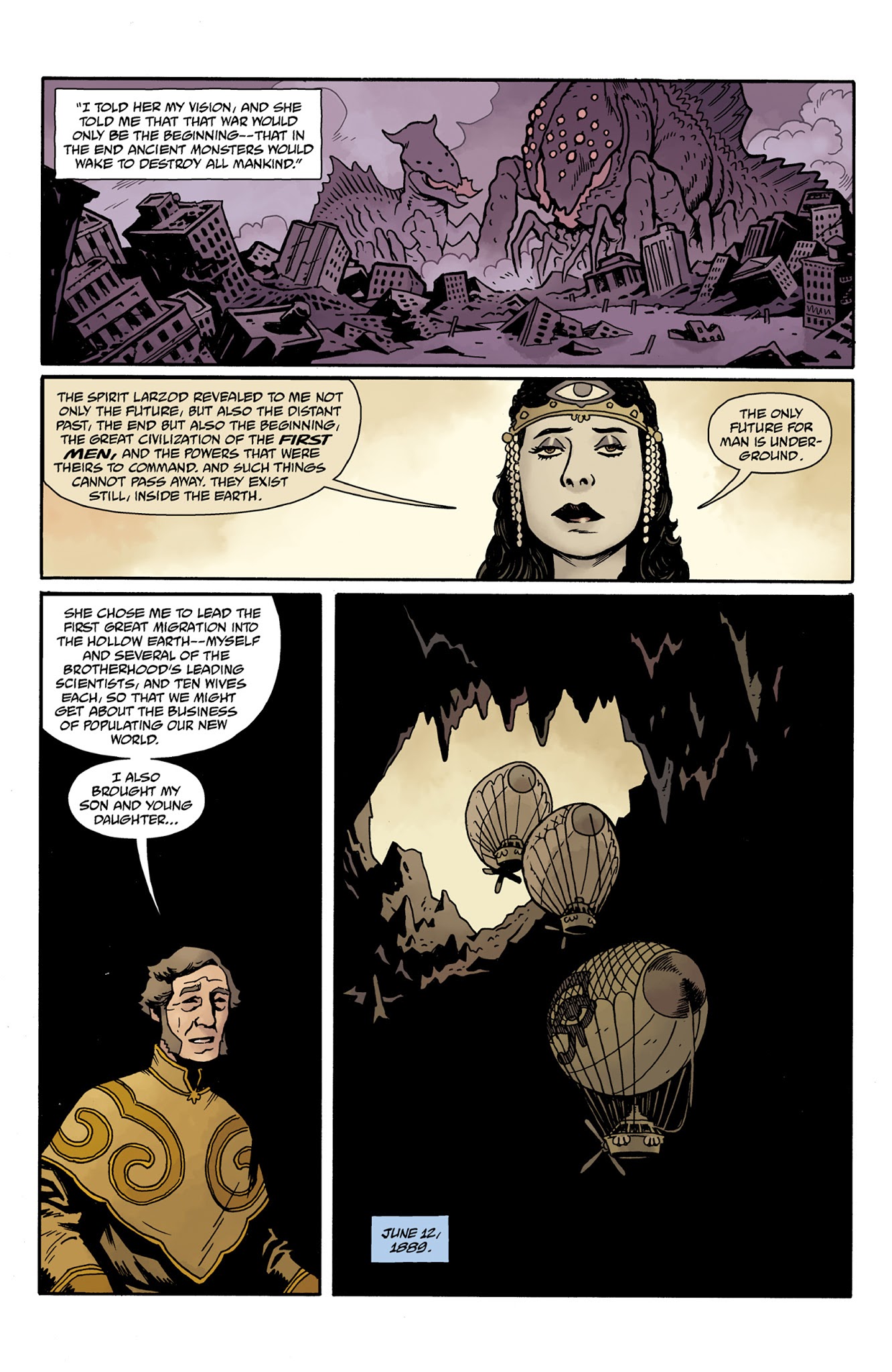 Read online Frankenstein Underground comic -  Issue #3 - 14