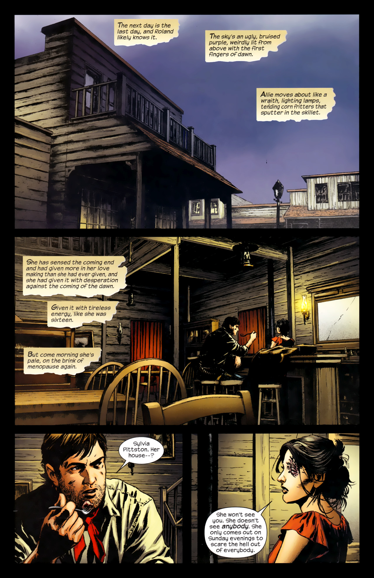 Read online Dark Tower: The Gunslinger - The Battle of Tull comic -  Issue #4 - 9
