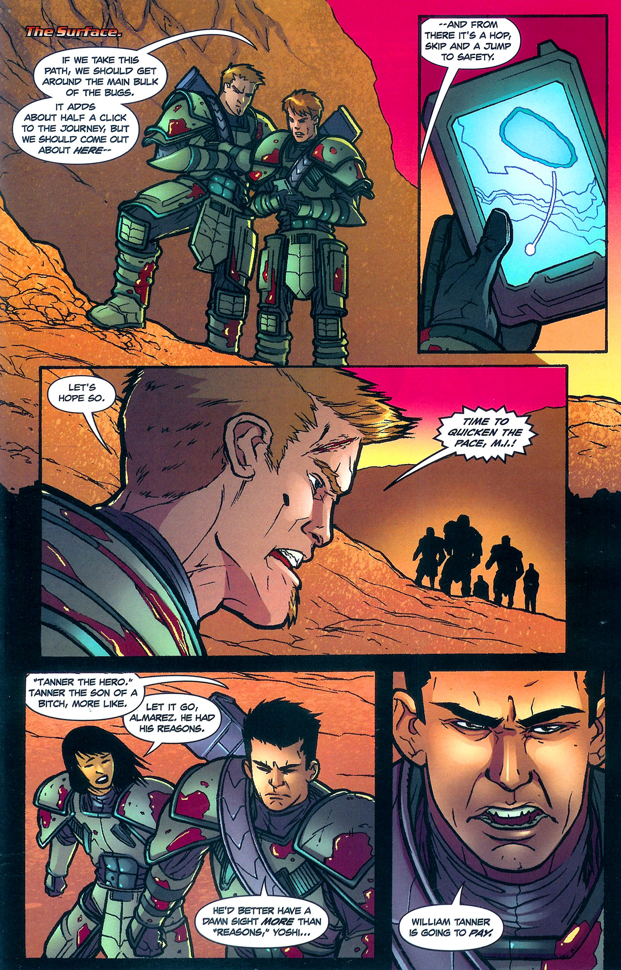 Read online Starship Troopers (2007) comic -  Issue #2 - 15