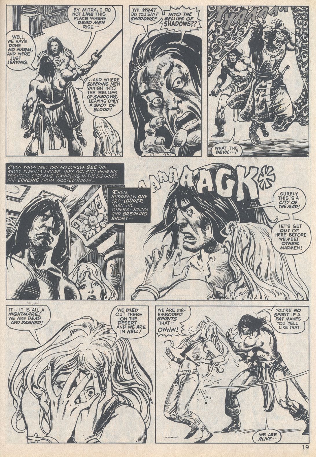 Read online The Savage Sword Of Conan comic -  Issue #20 - 19