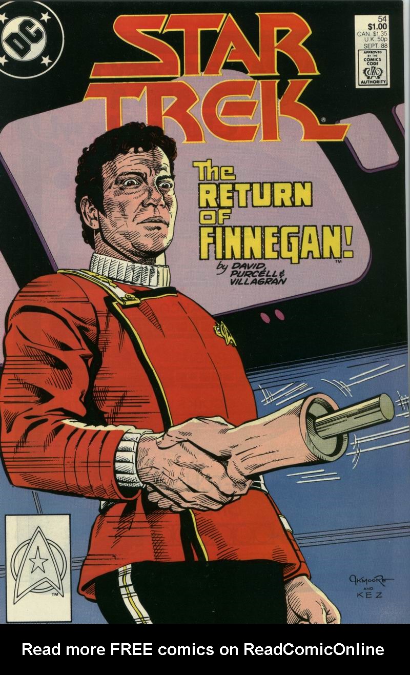 Read online Star Trek (1984) comic -  Issue #54 - 1