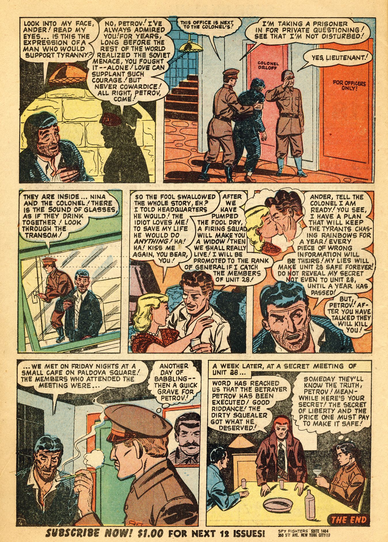 Read online Spy Fighters comic -  Issue #1 - 26