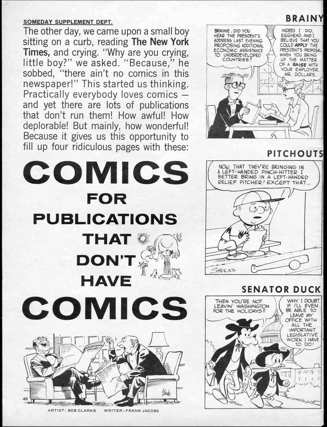 Read online MAD comic -  Issue #88 - 42