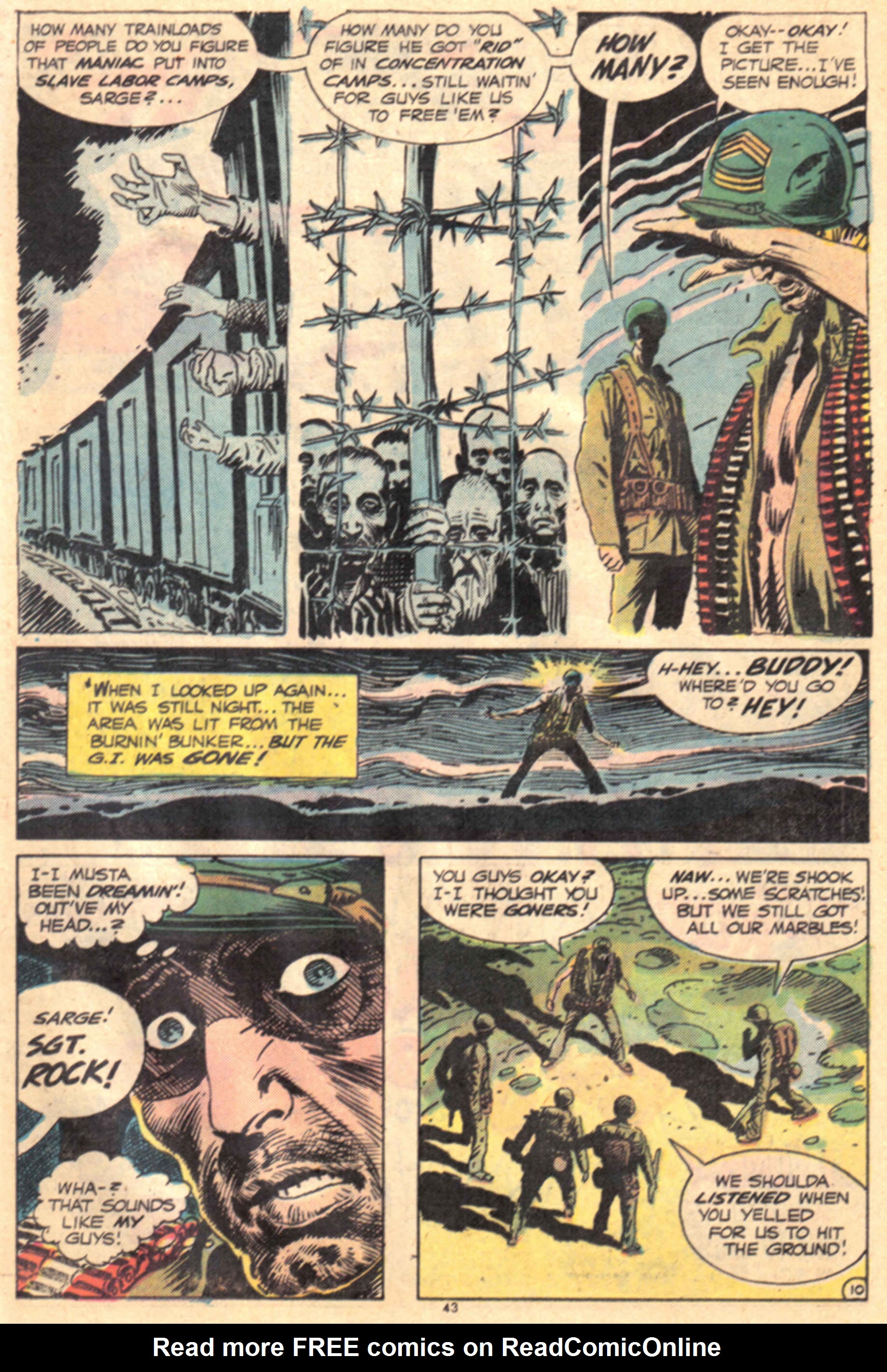 Read online Our Army at War (1952) comic -  Issue #269 - 43