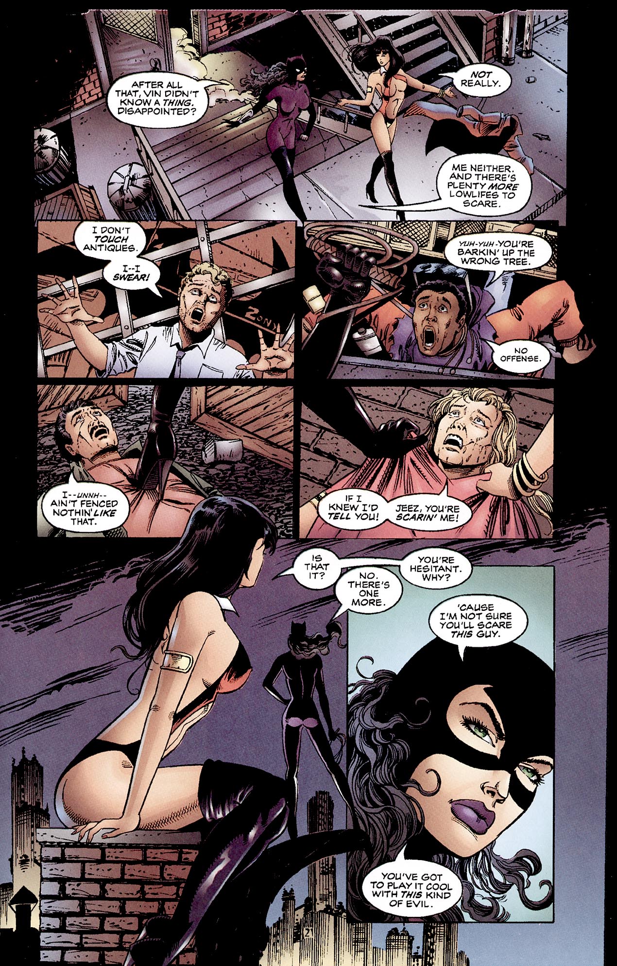 Read online Catwoman/Vampirella: The Furies comic -  Issue # Full - 23