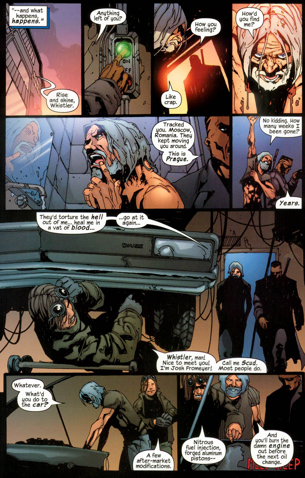 Read online Blade 2: Movie Adaptation comic -  Issue # Full - 14