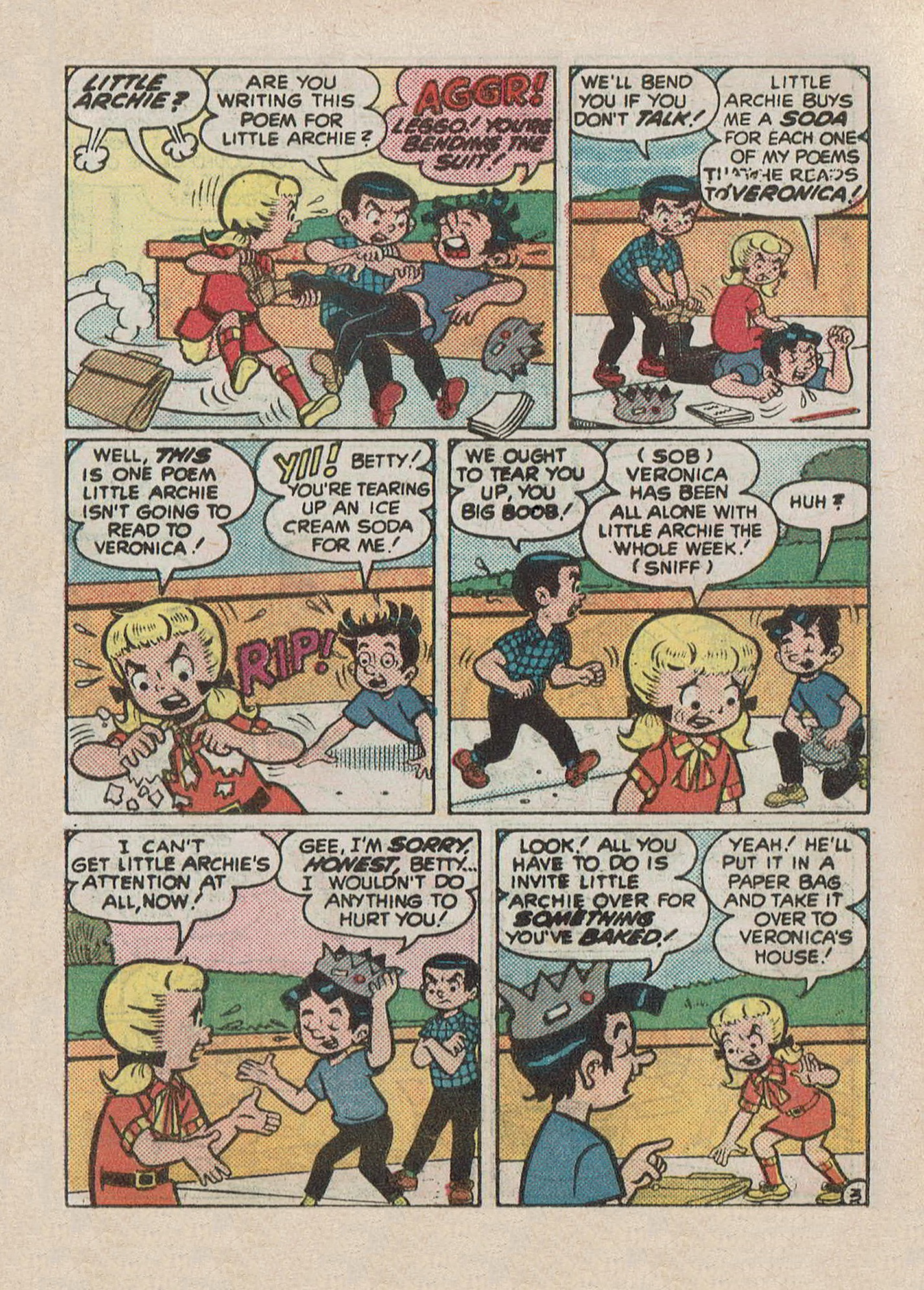 Read online Little Archie Comics Digest Magazine comic -  Issue #25 - 31