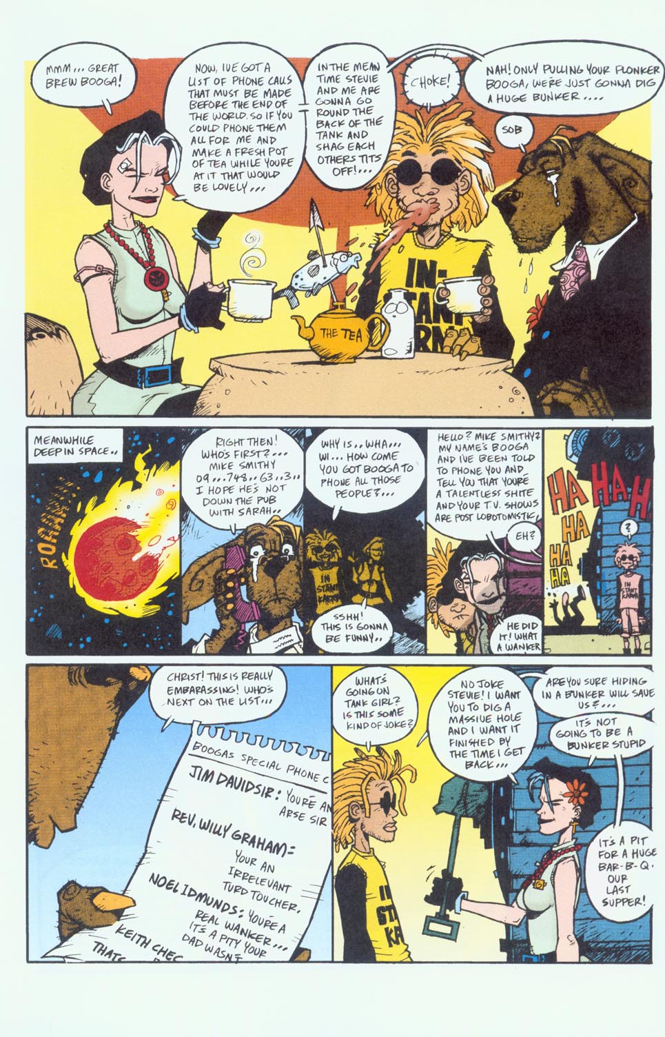 Read online Hewlett and Martin's Tank Girl comic -  Issue # TPB - 114