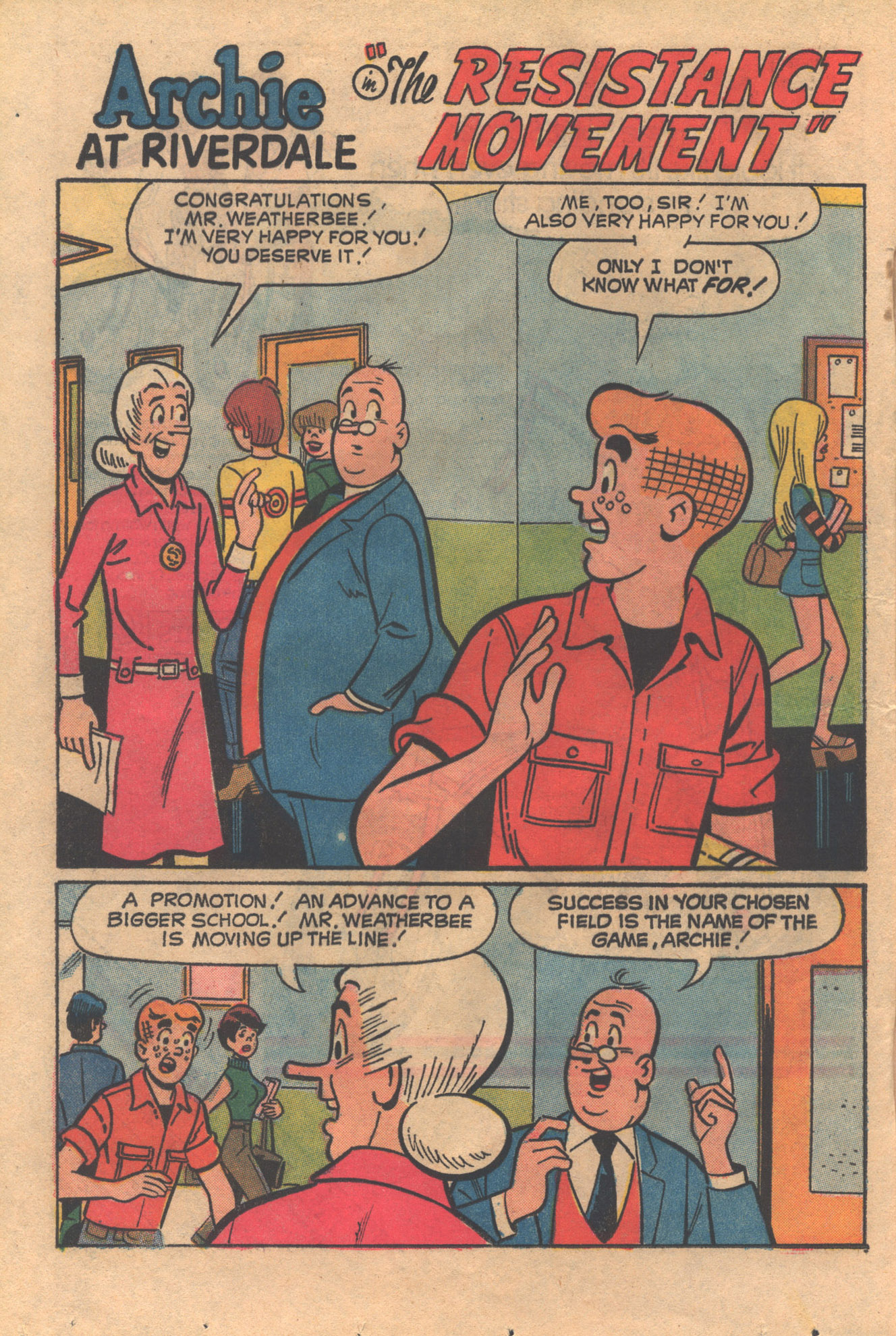 Read online Archie at Riverdale High (1972) comic -  Issue #12 - 20