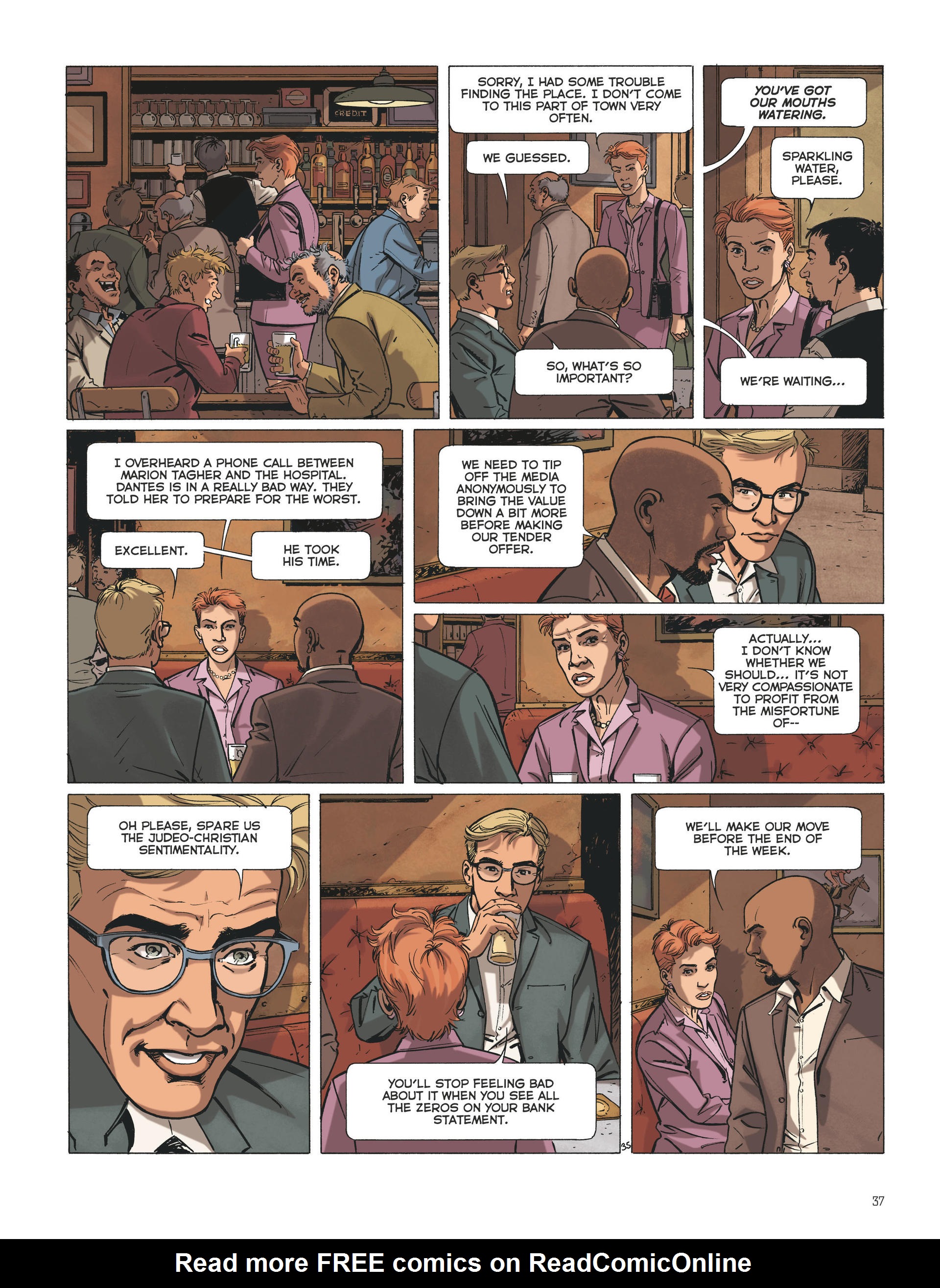 Read online Dantes comic -  Issue #8 - 37