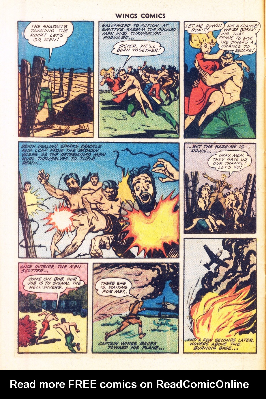 Read online Wings Comics comic -  Issue #34 - 12