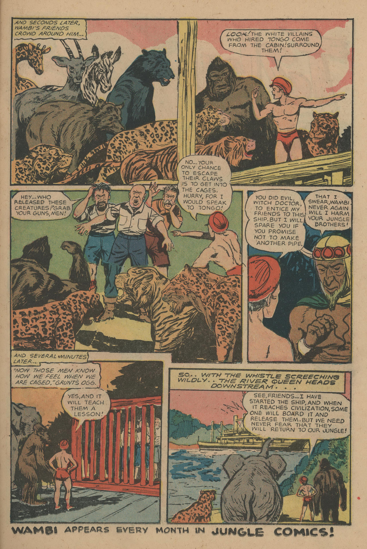 Read online Jungle Comics comic -  Issue #121 - 33
