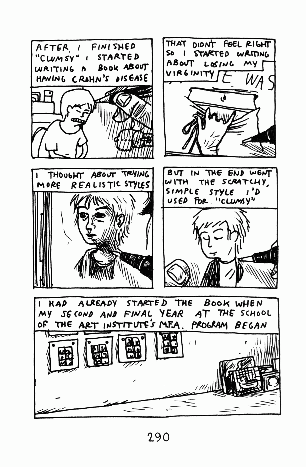 Read online Funny Misshapen Body: A Memoir comic -  Issue # TPB (Part 3) - 91