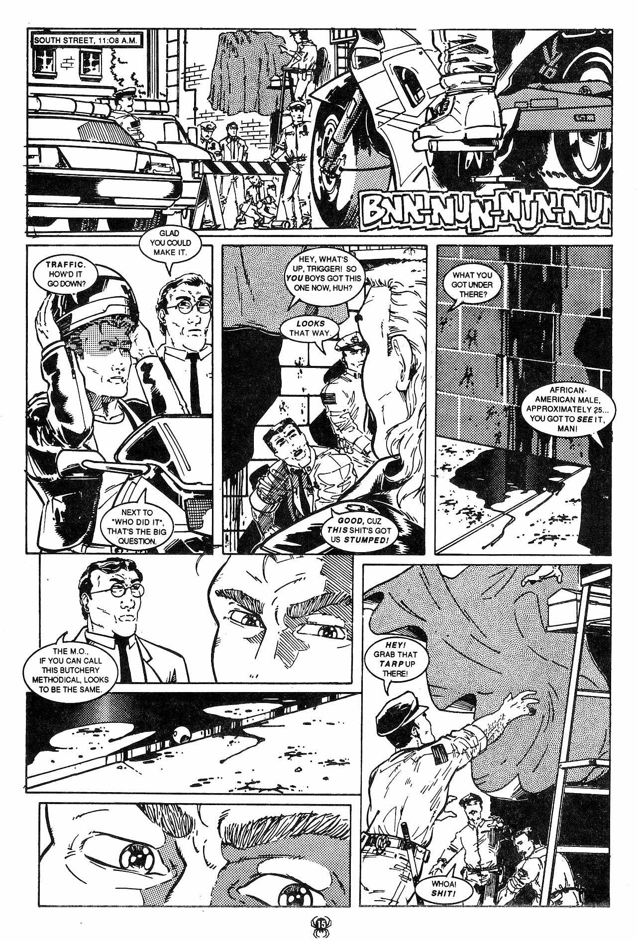 Read online Fangs of the Widow comic -  Issue #5 - 17