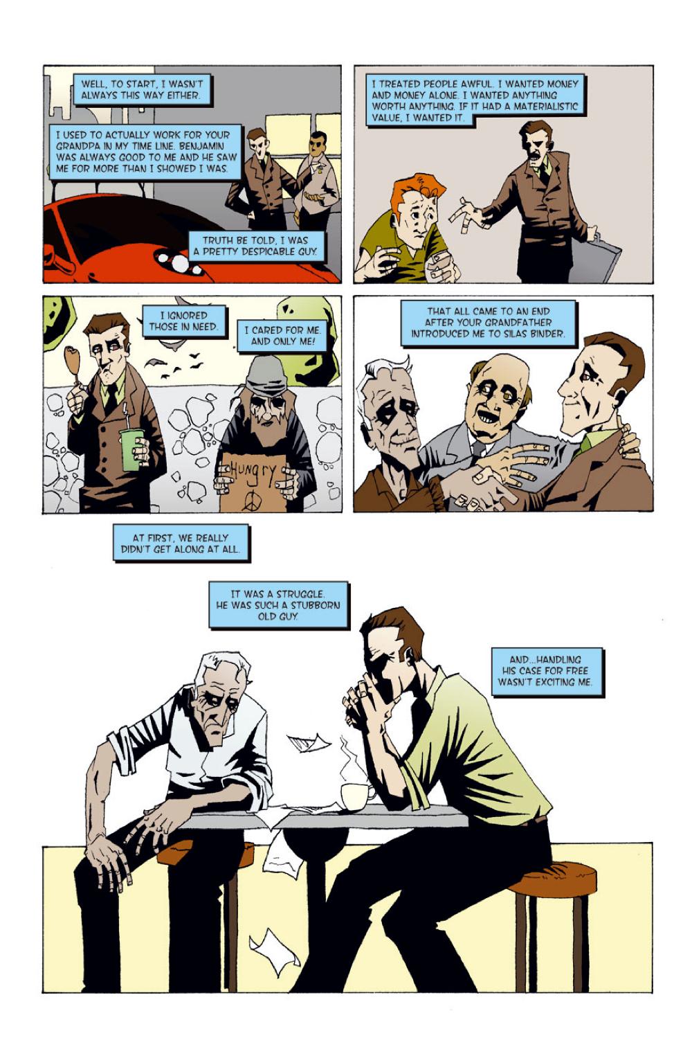Read online Smoke & Mirror comic -  Issue #6 - 6