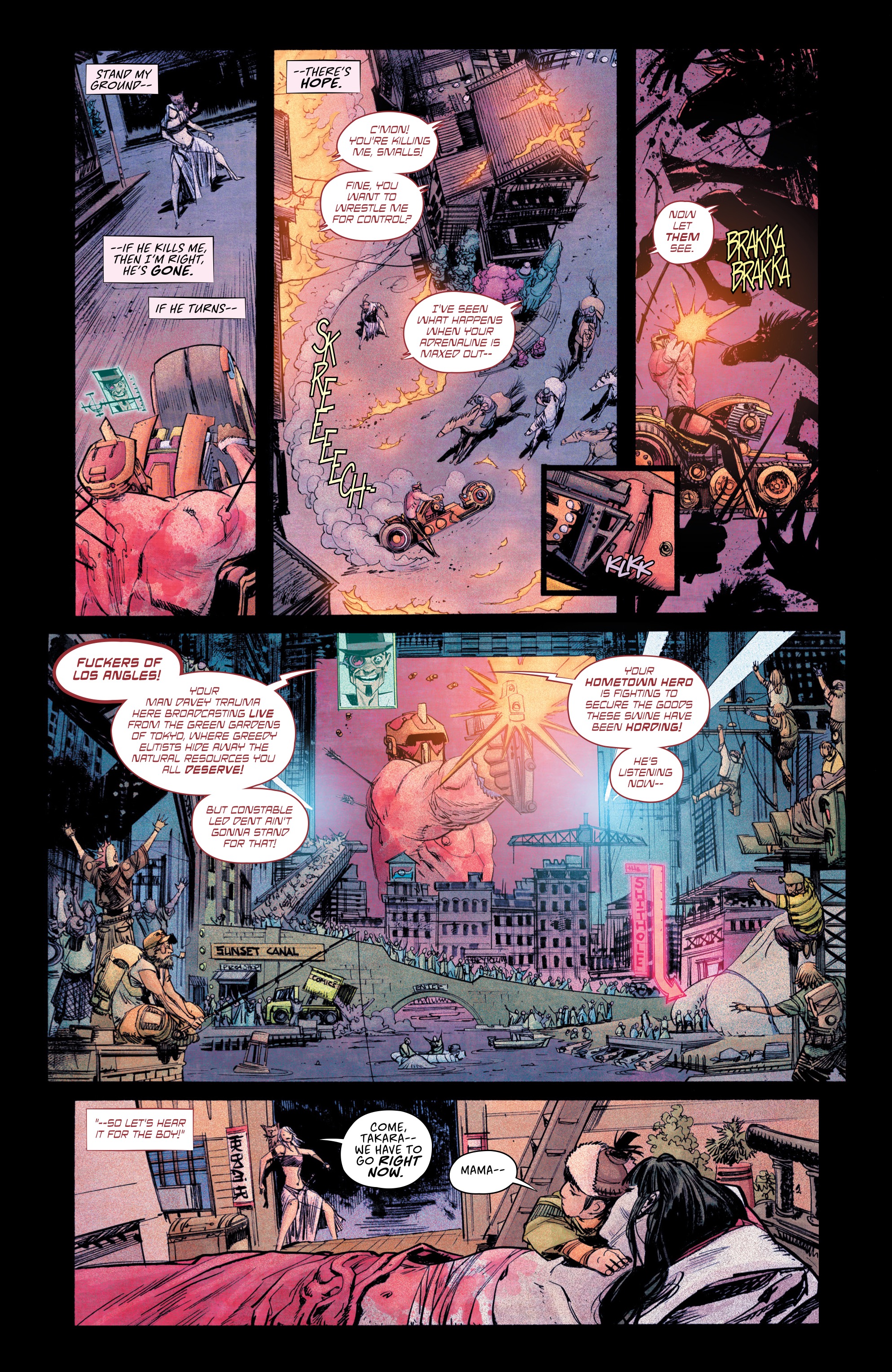 Read online Tokyo Ghost comic -  Issue #5 - 7