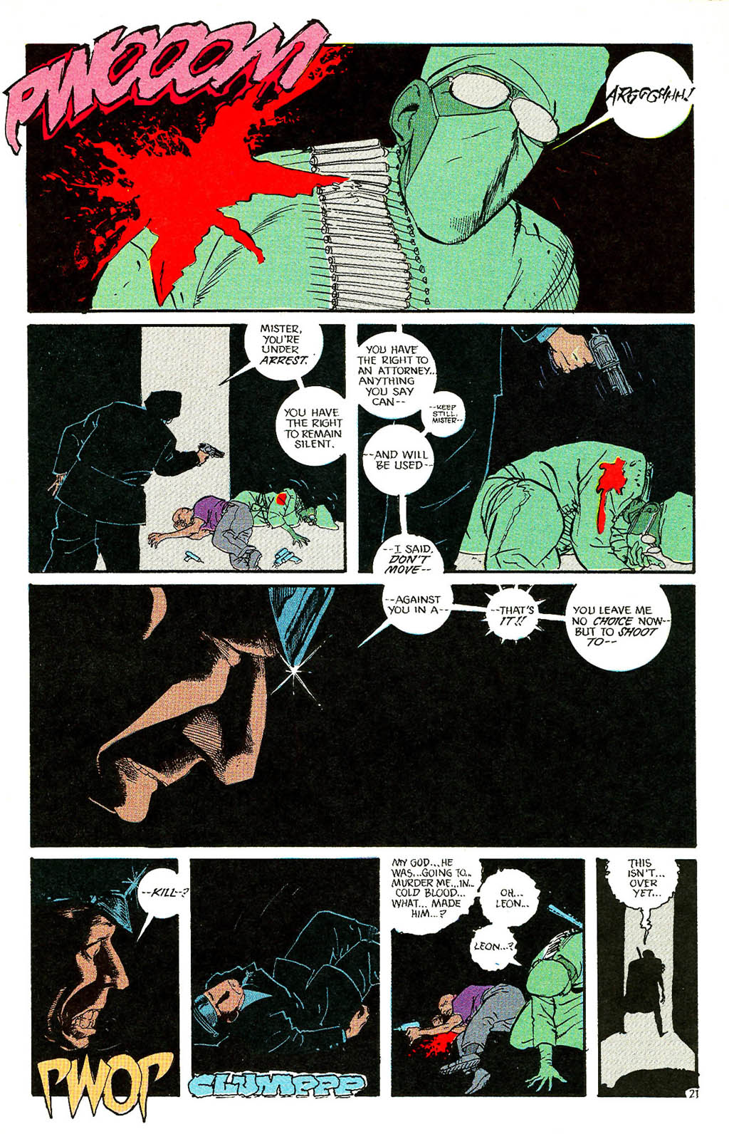 Read online The Shadow (1987) comic -  Issue #16 - 23