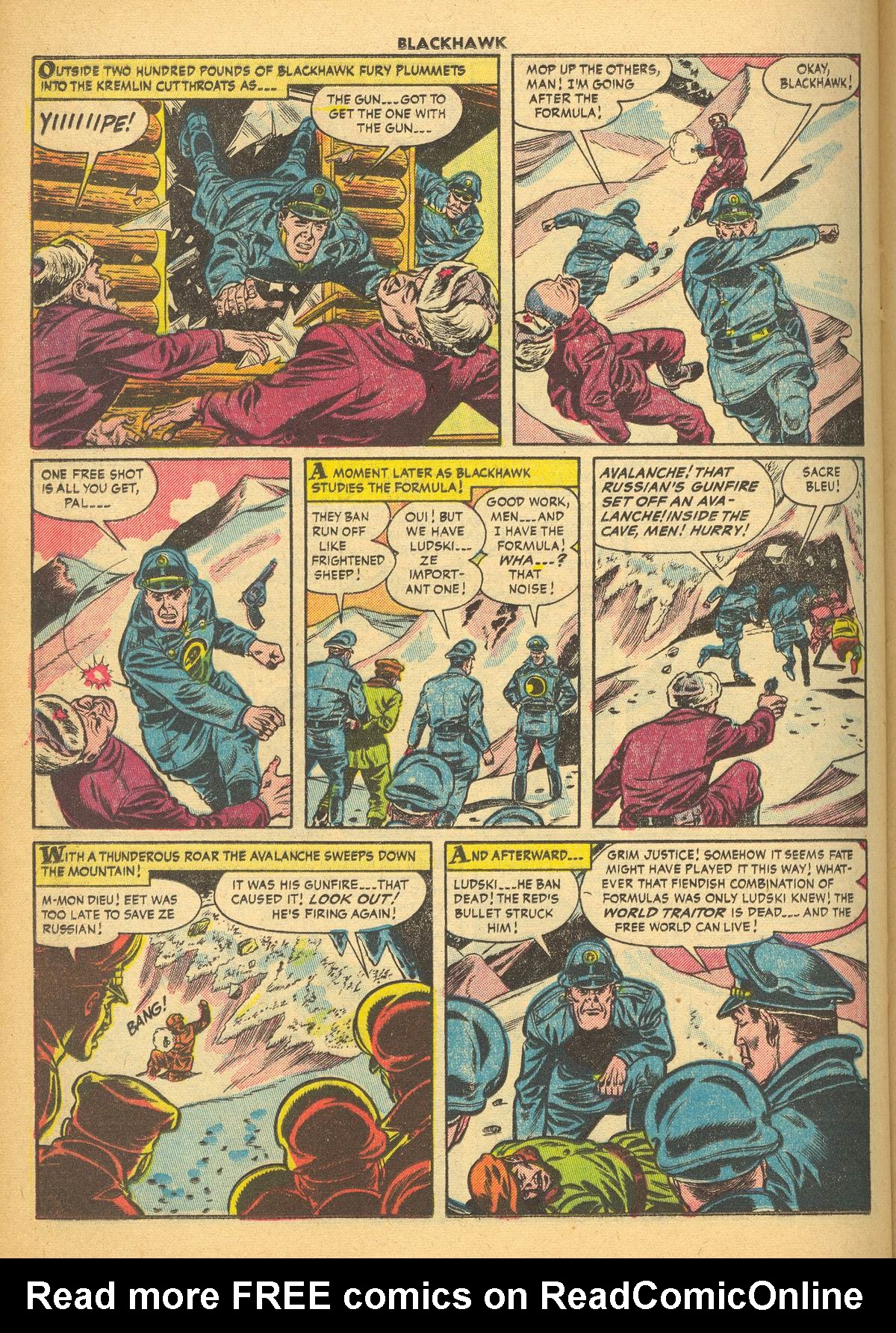 Read online Blackhawk (1957) comic -  Issue #92 - 24