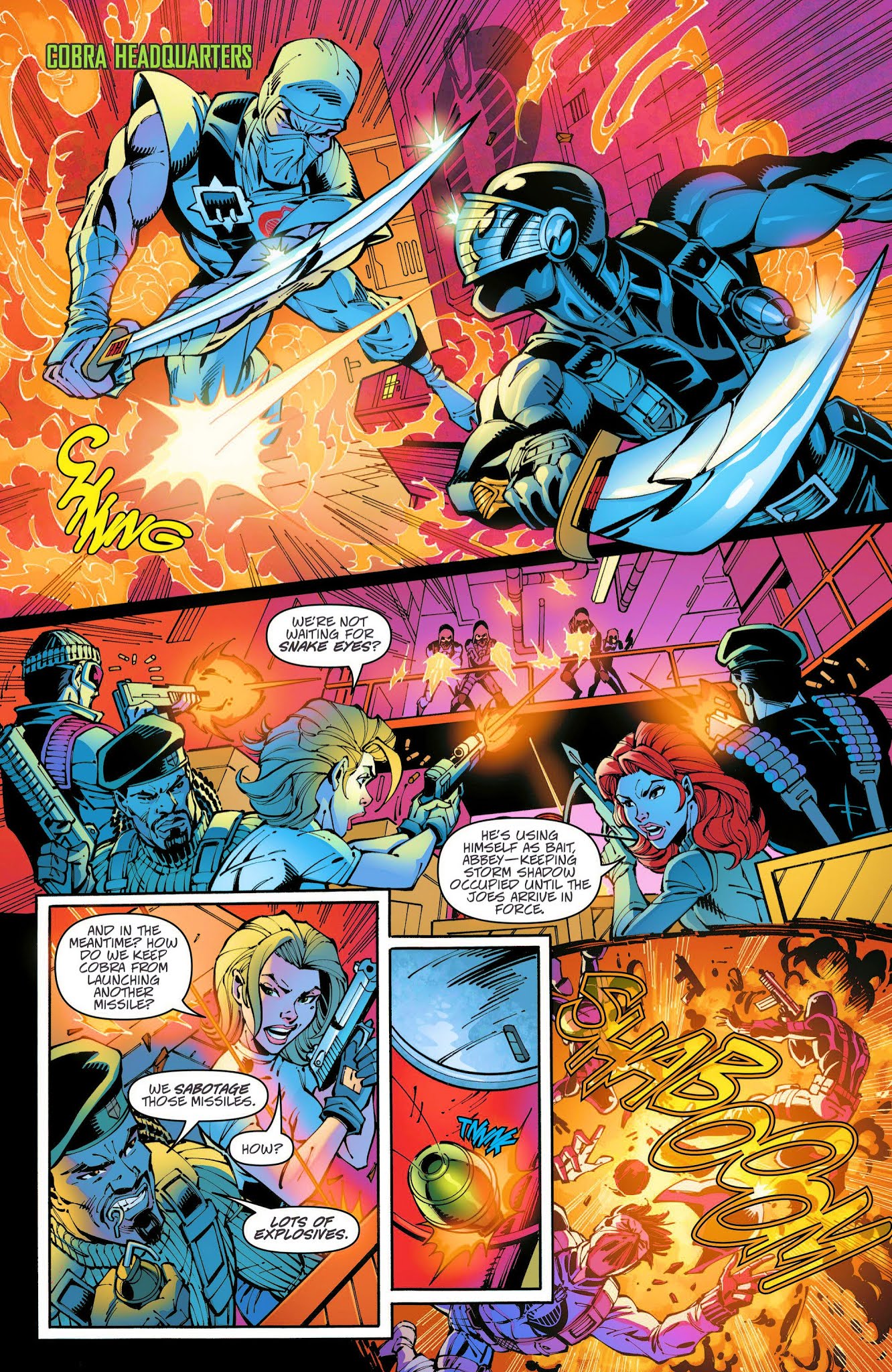 Read online Danger Girl/G.I. Joe comic -  Issue #5 - 5