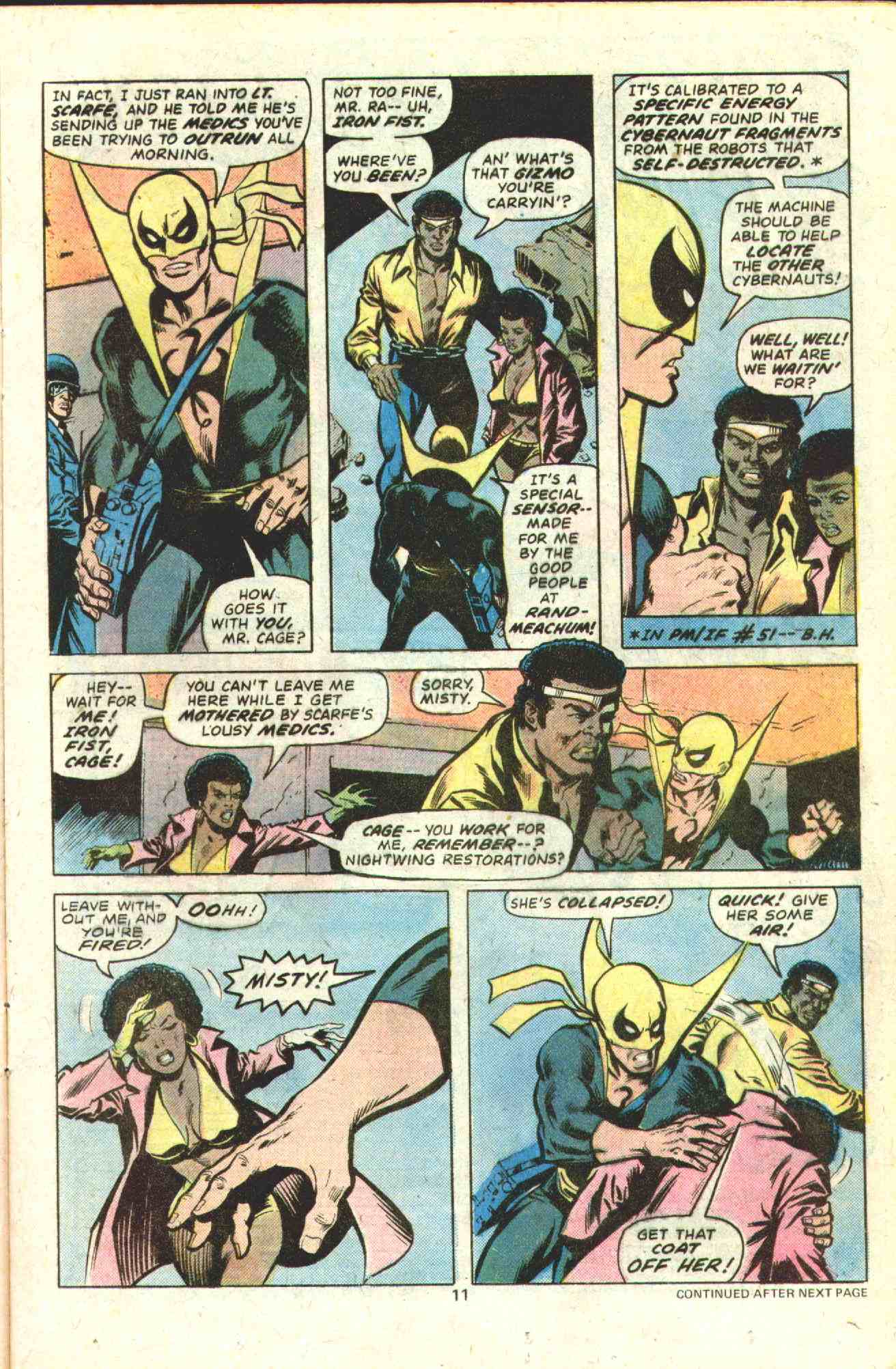 Read online Power Man and Iron Fist (1978) comic -  Issue #53 - 8